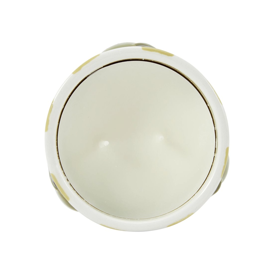 4 Mediterranean Olive Stripe Candle, 4 of 6