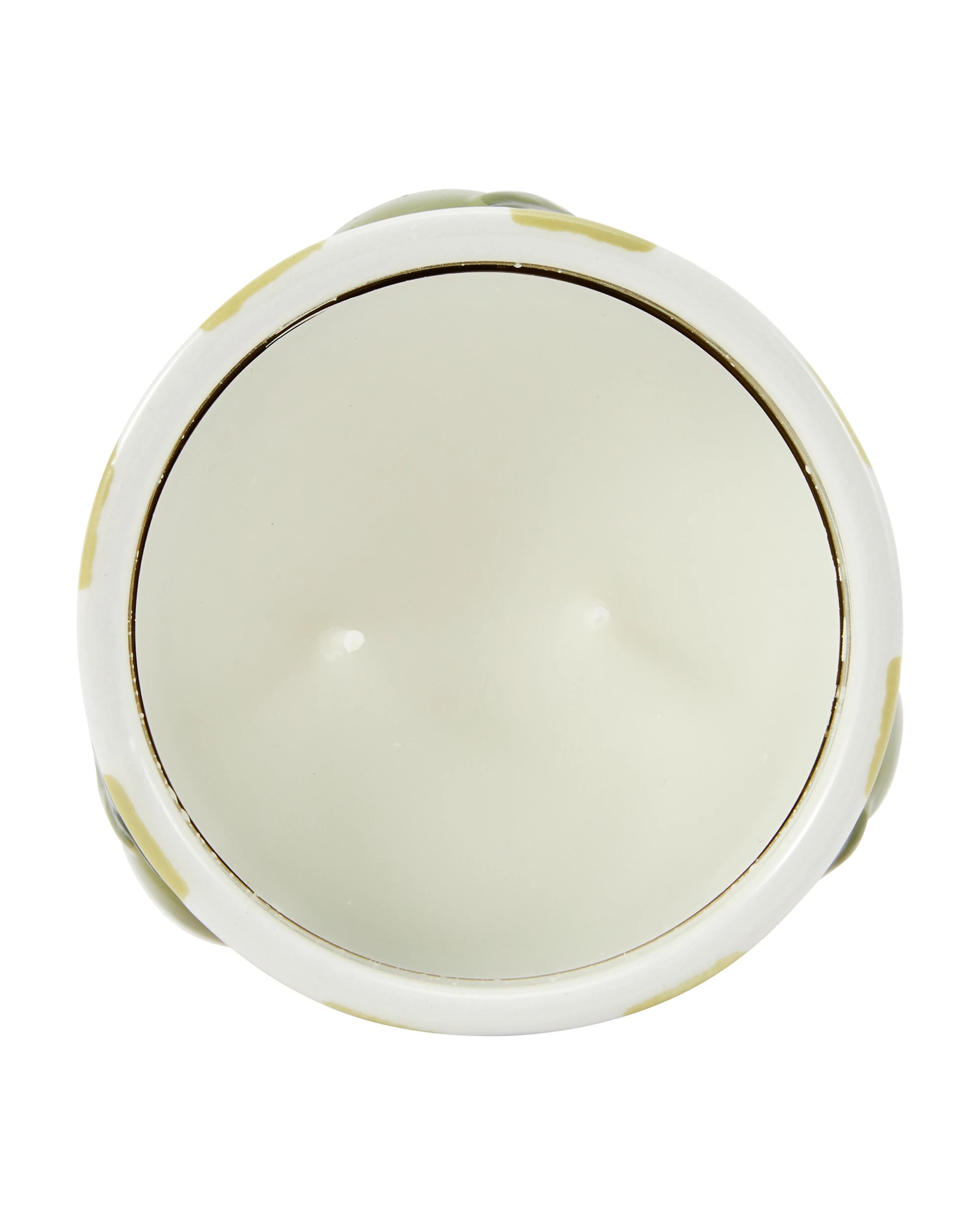 4 Mediterranean Olive Stripe Candle, 4 of 6