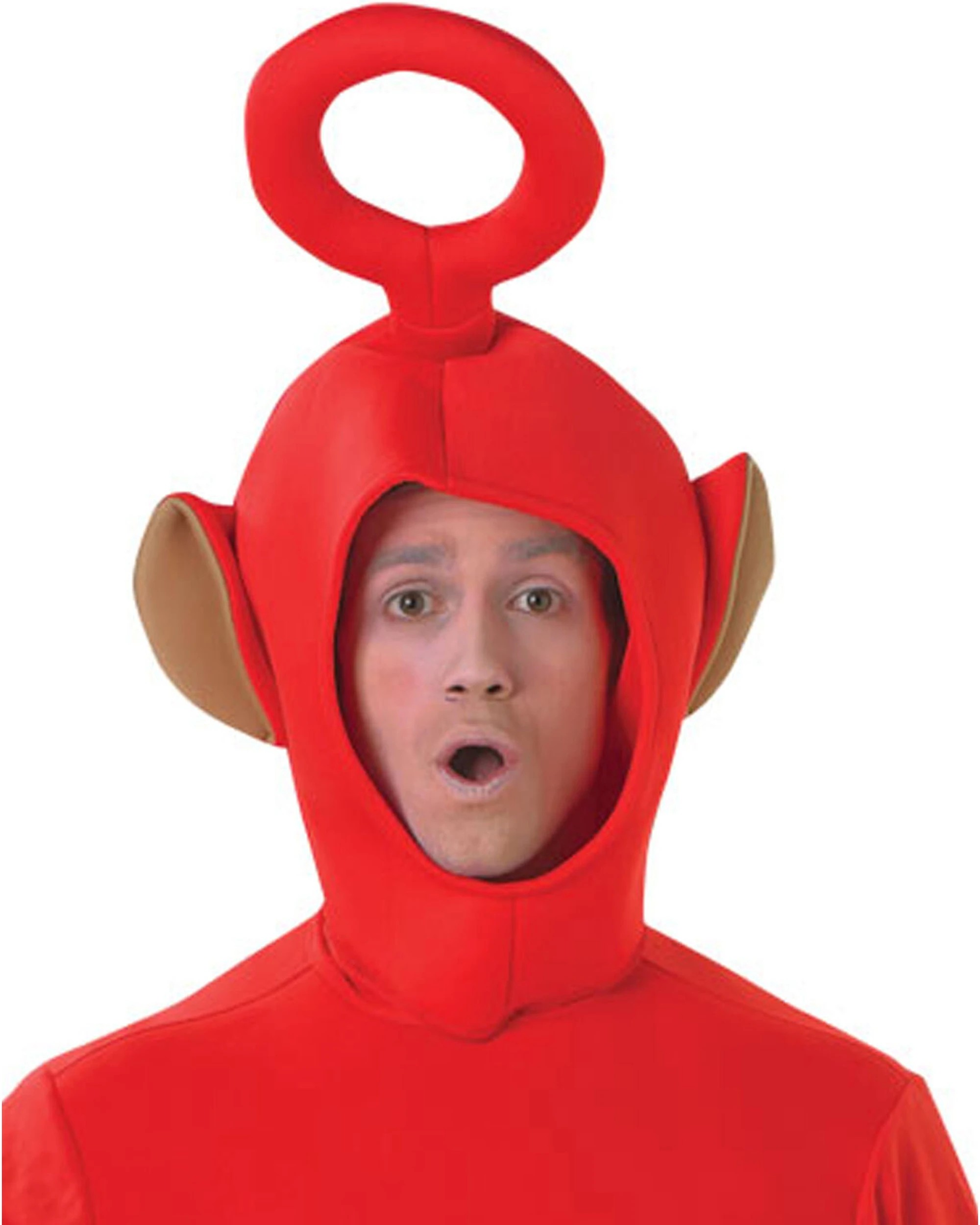 2 Rubies Po Teletubbies Deluxe Dress Up Adults Costume Size Standard - Red, 2 of 2