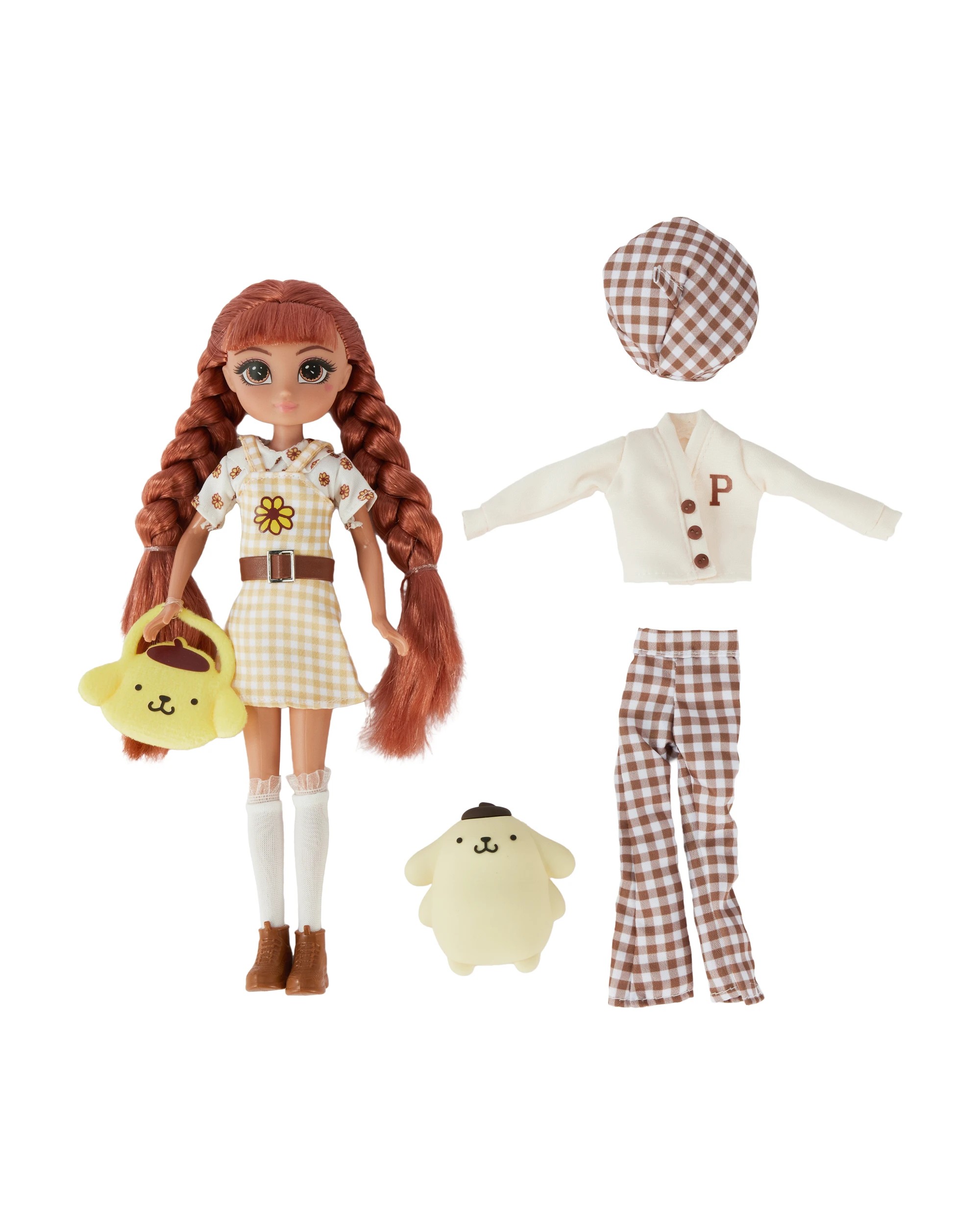 2 Sanrio Hello Kitty and Friends Pompompurin and Goldie Playset, 2 of 8