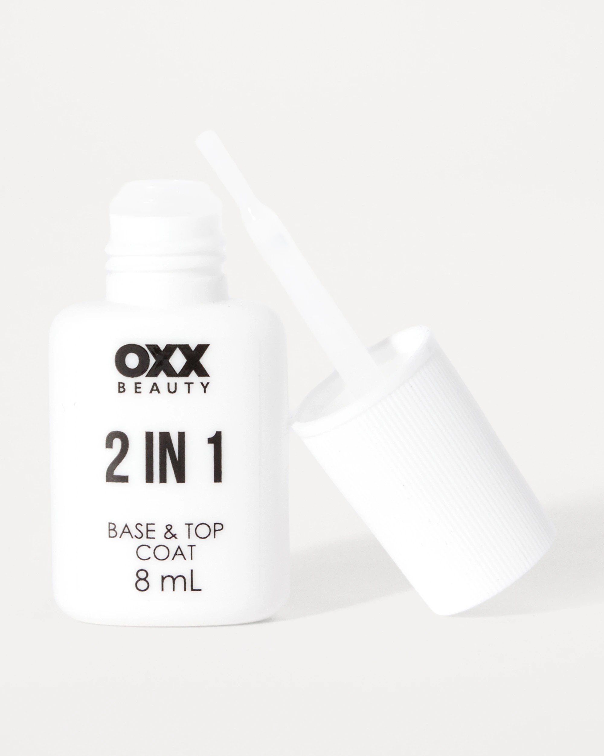 1 OXX Beauty Nail Dip Powder 2-in-1 Top and Base Coat, 1 of 6