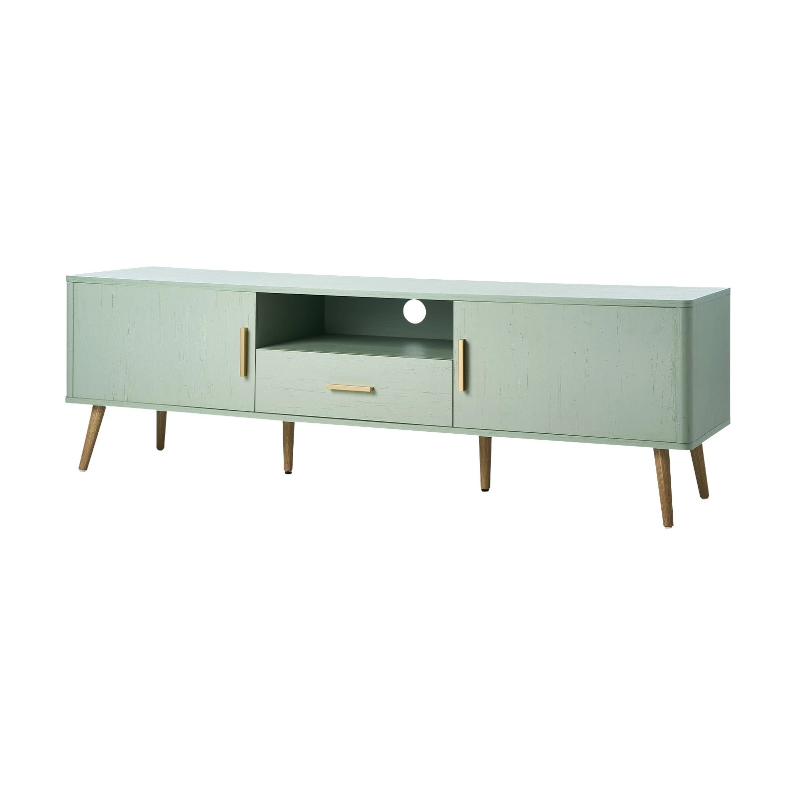 1 Oikiture Entertainment Unit 160cm
 - Green, 1 of 8