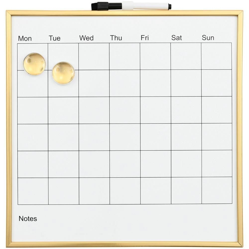 2 Otto Square Planner Board 356 x 356 Gold, 2 of 9
