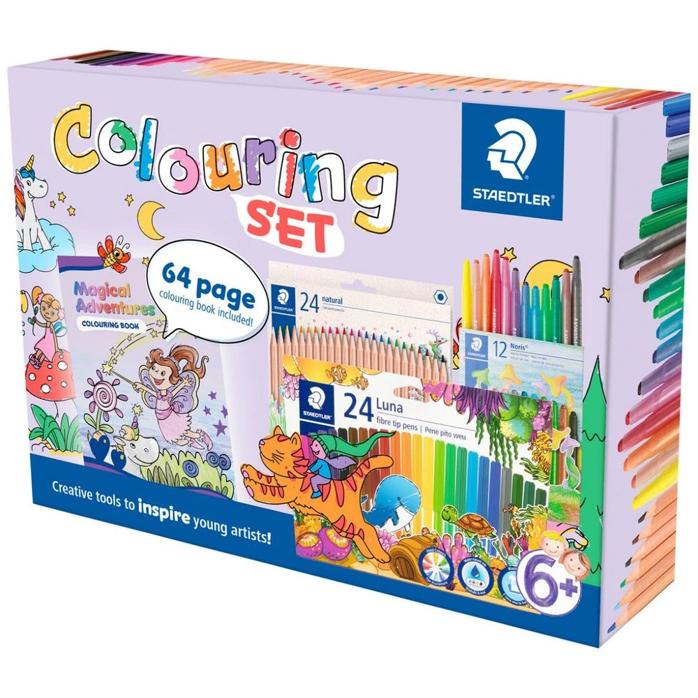1 Staedtler Magical Adventures Large Format Colouring Set, 1 of 5