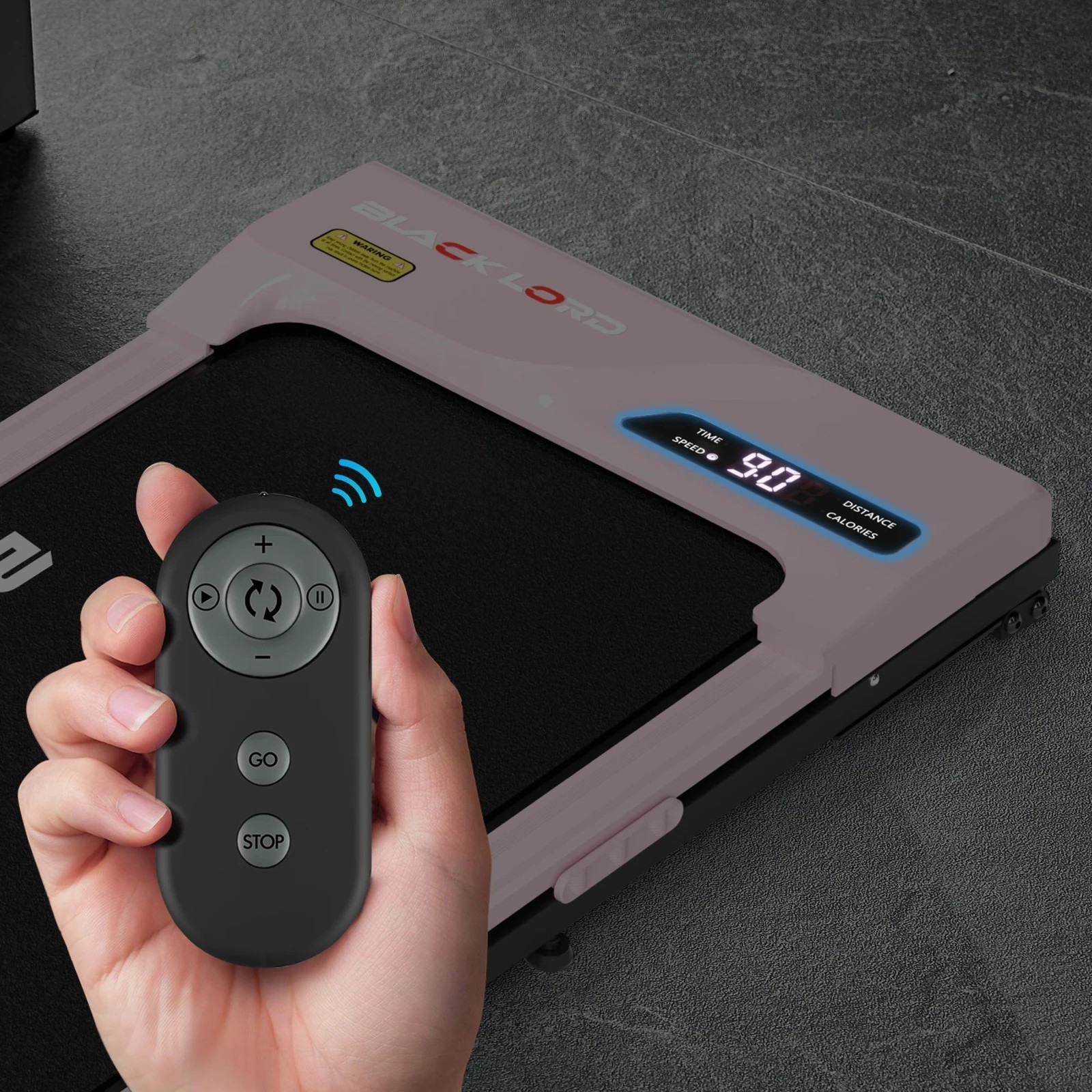 7 Black Lord Treadmill Electric Walking Pad Incline Gym Brushless Motor - Pink, 7 of 10