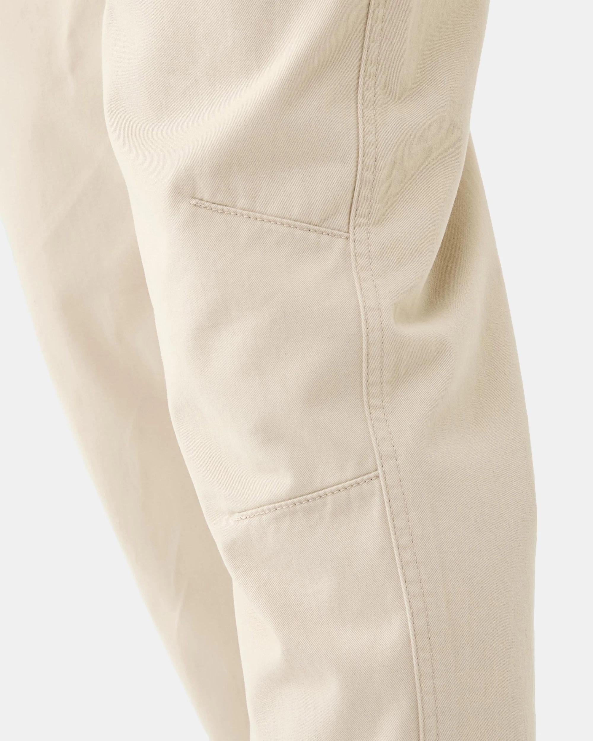 6 Elastic Waist Cuffed Joggers Bge Ntrl, 6 of 7