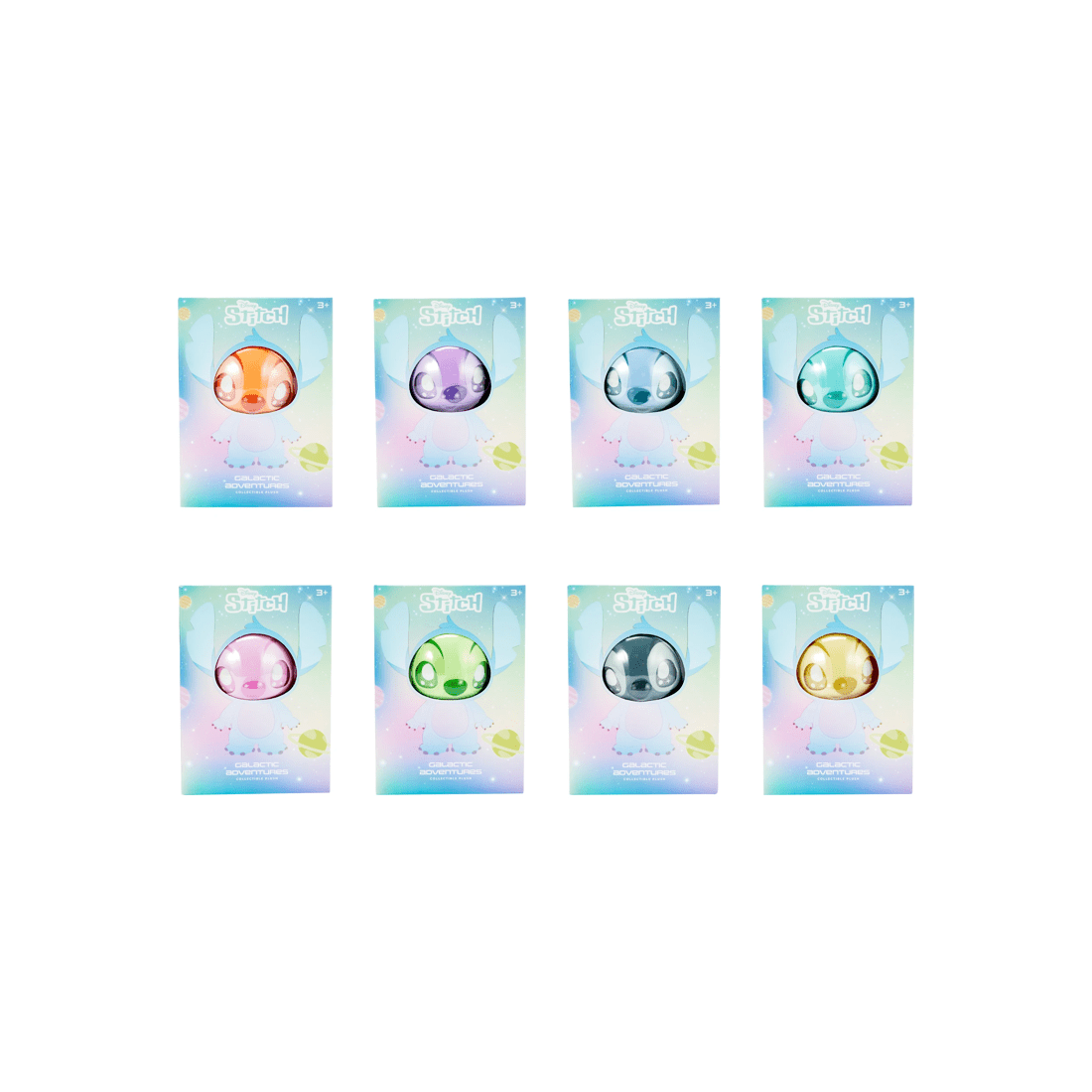 1 Disney Stitch Galactic Adventures Vinyl Collectable Plush - Assorted, 1 of 7