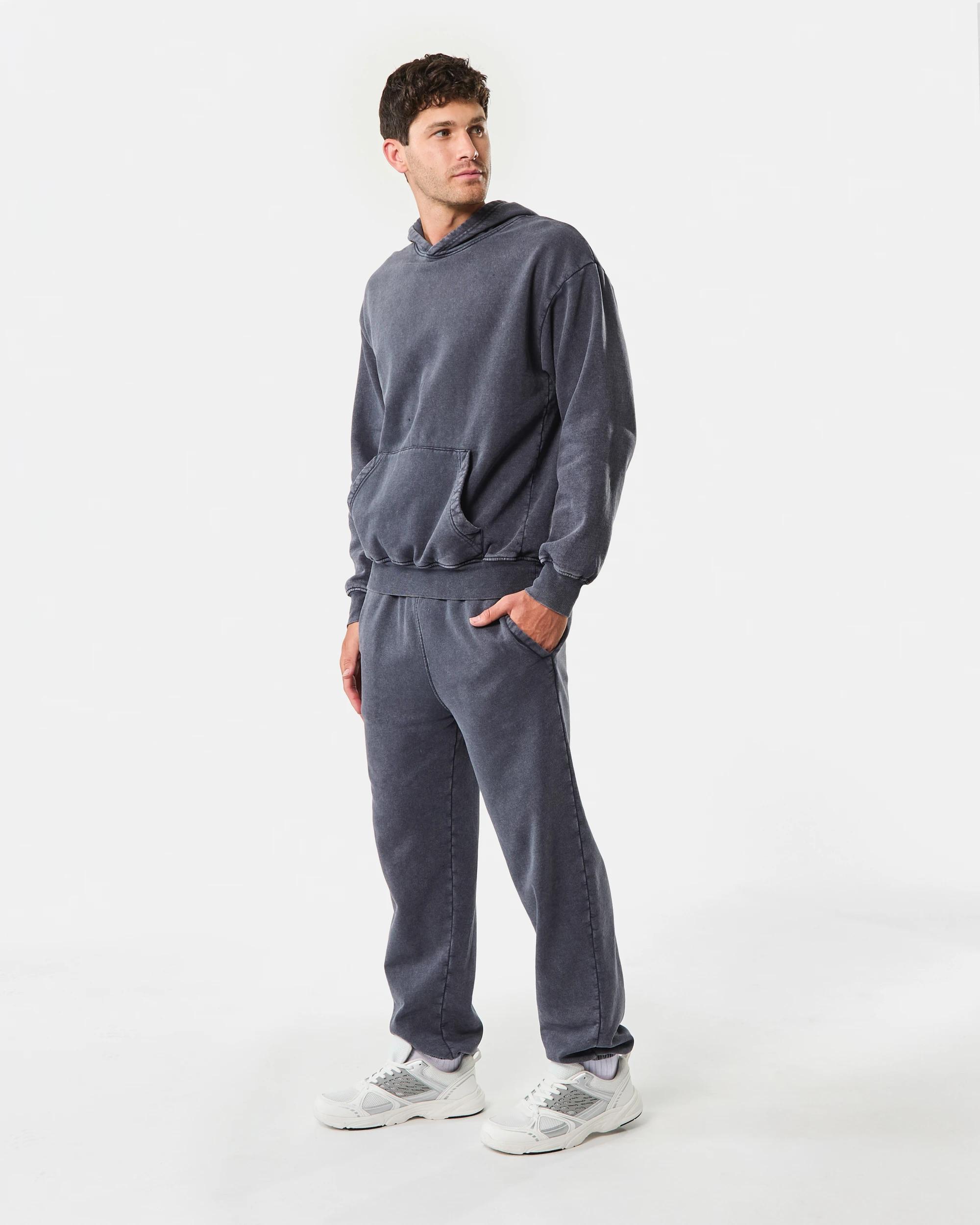 3 Garment Dyed Trackpants Gry Lava, 3 of 8