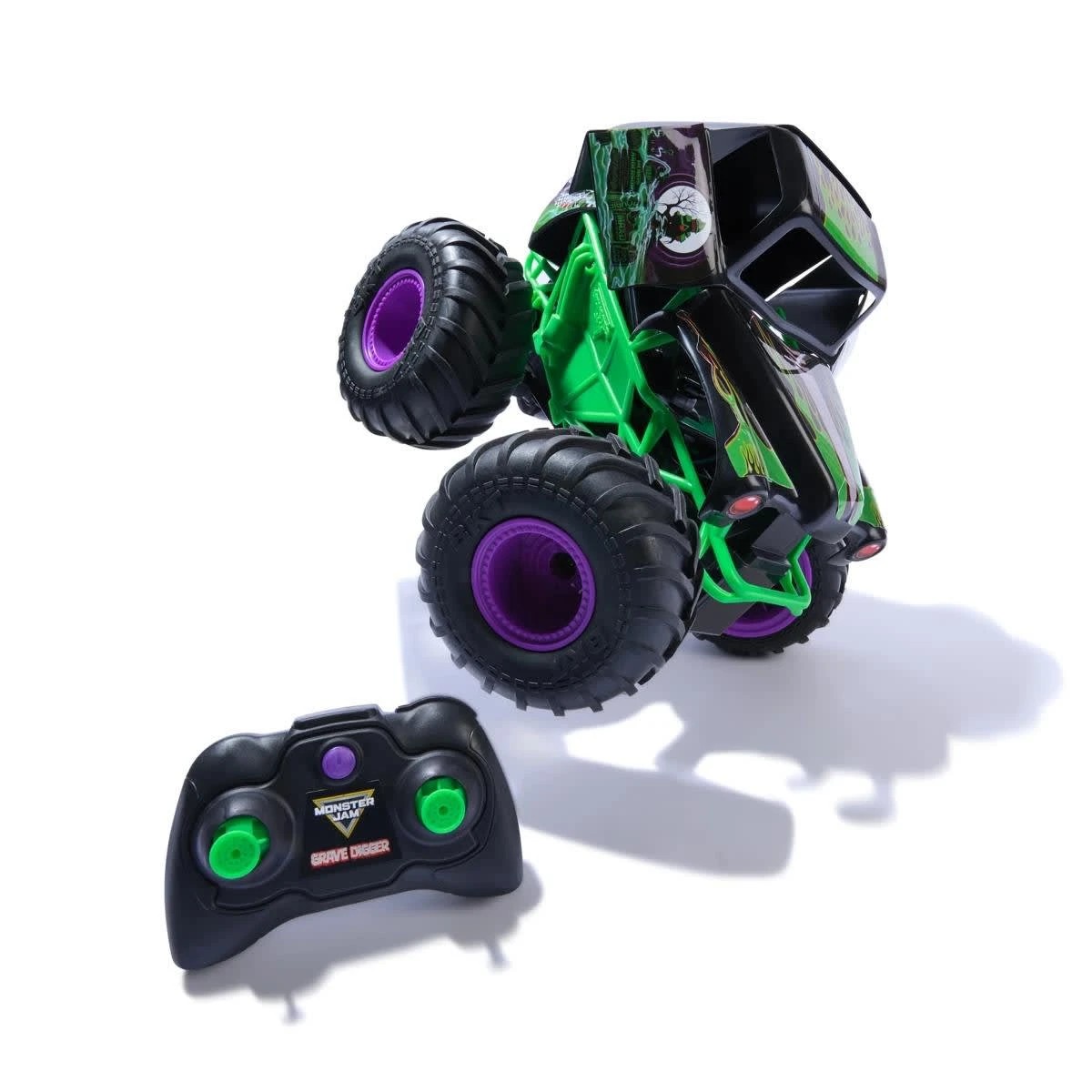 3 Monster Jam Smash & Bash Grave Digger RC, 3 of 7