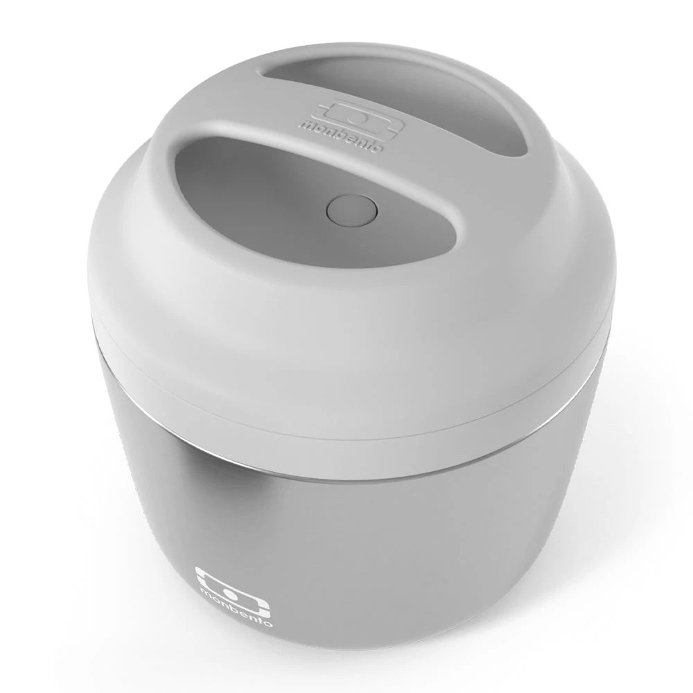 3 Monbento Mb Element Isolated Bento Box - Silver, 3 of 5