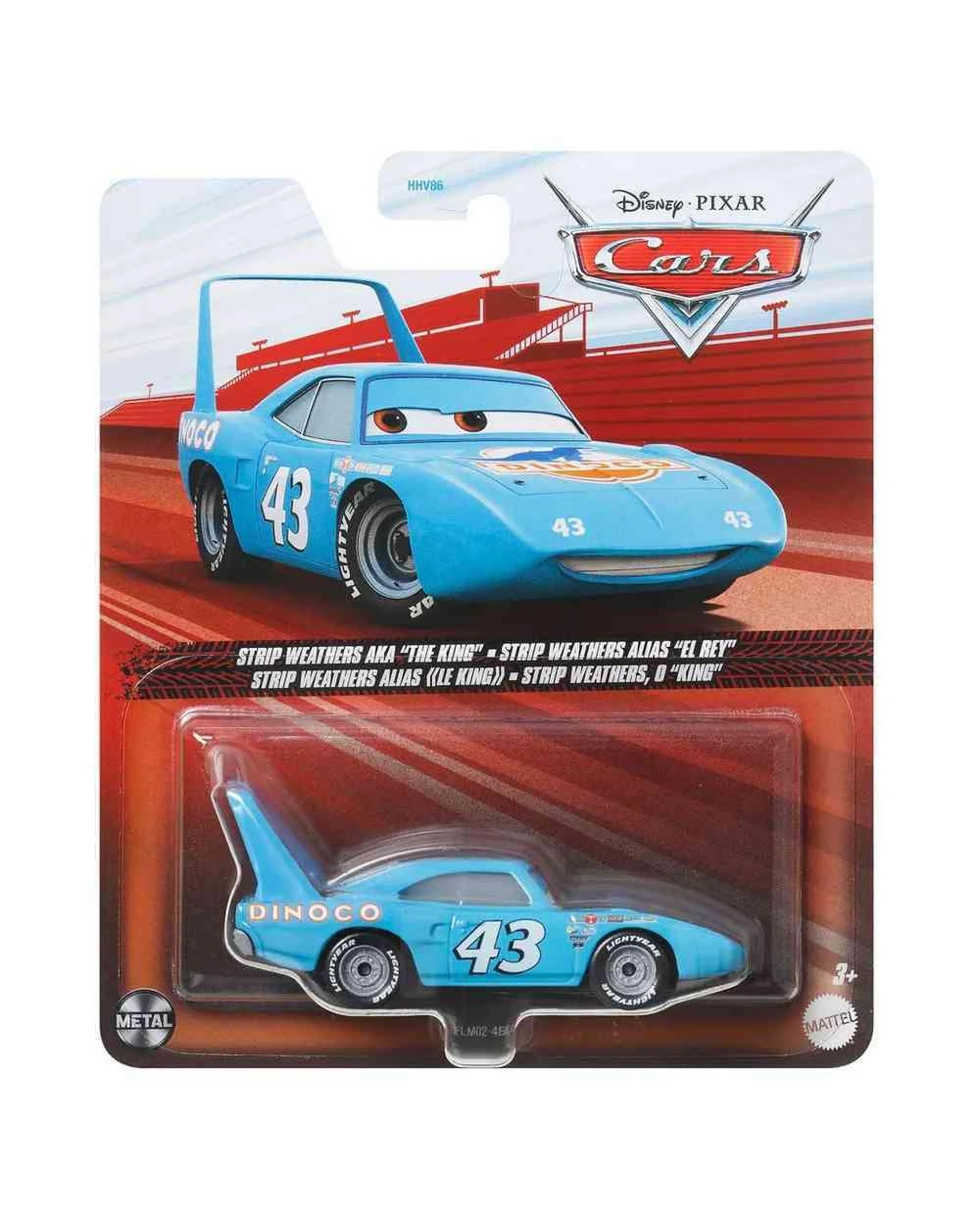 1 Disney Pixar Cars Core Strip Weathers AKA The King Diecast Vehicle, 1 of 4