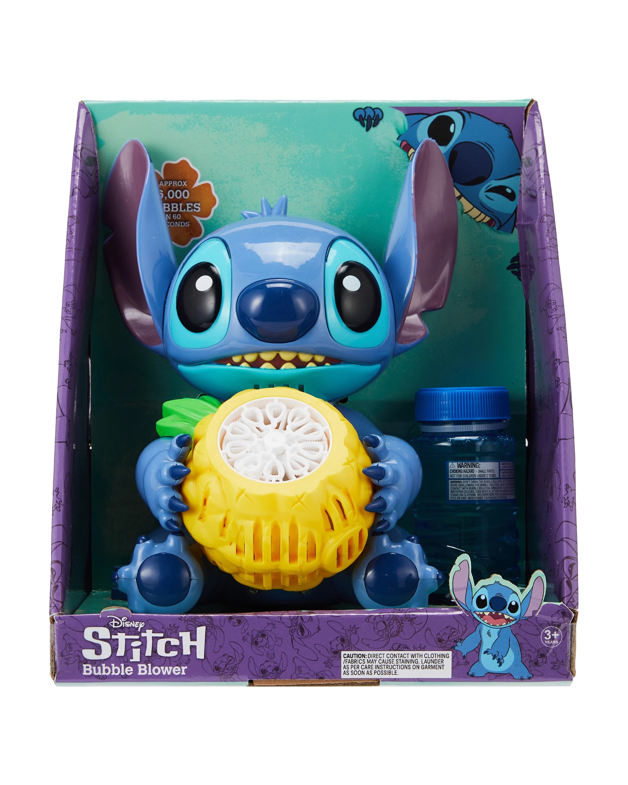 1 Disney Stitch Bubble Blower, 1 of 9