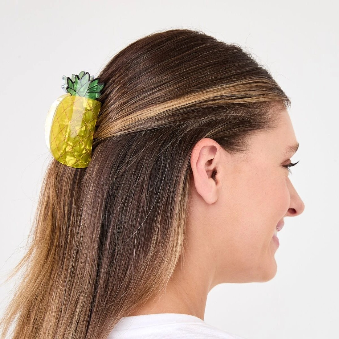 3 Novelty Pineapple Claw Hair Clip, 3 of 4