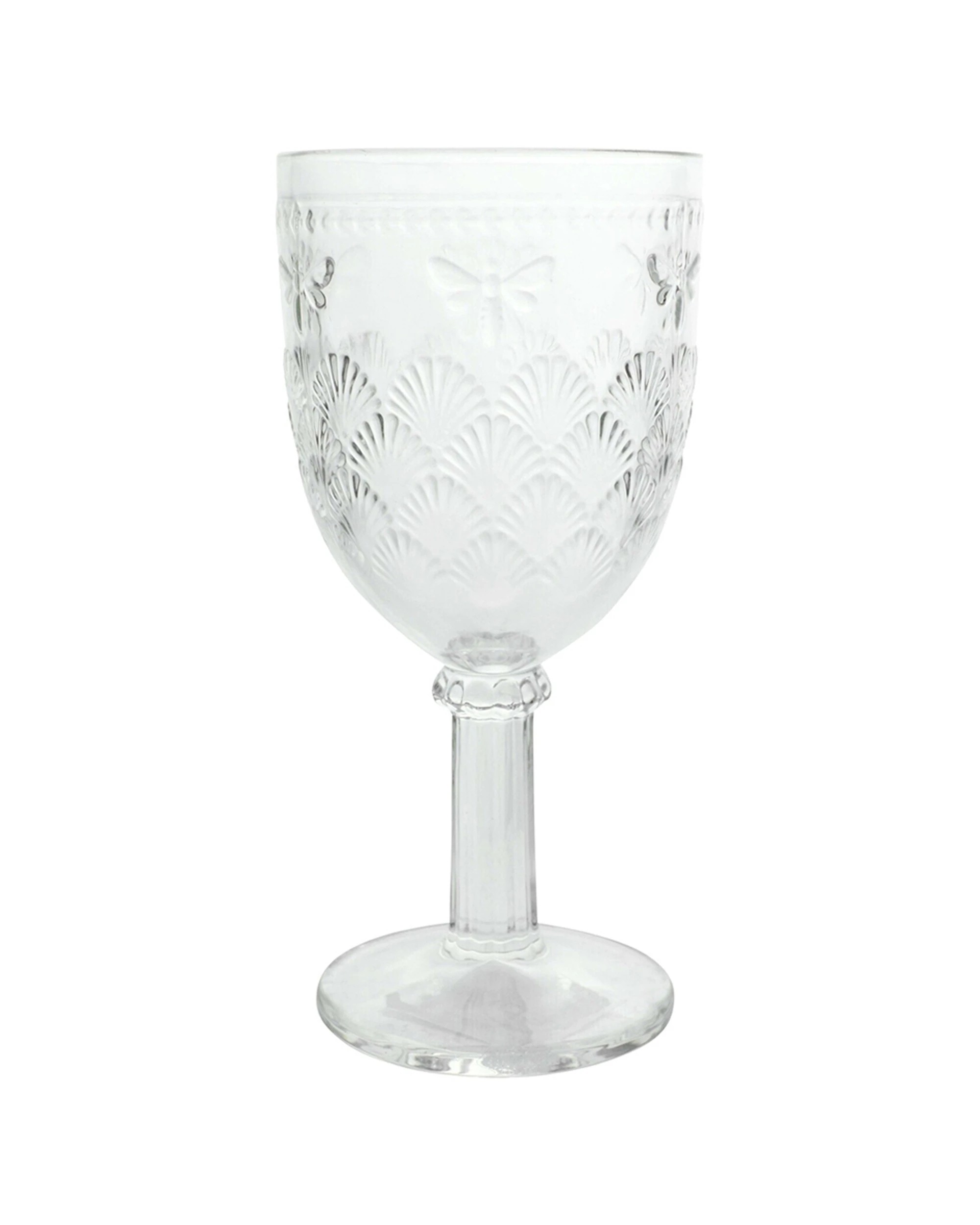 1 LVD Stemmed Bee 17cm Wine Glass Drink Glassware - Clear, 1 of 1