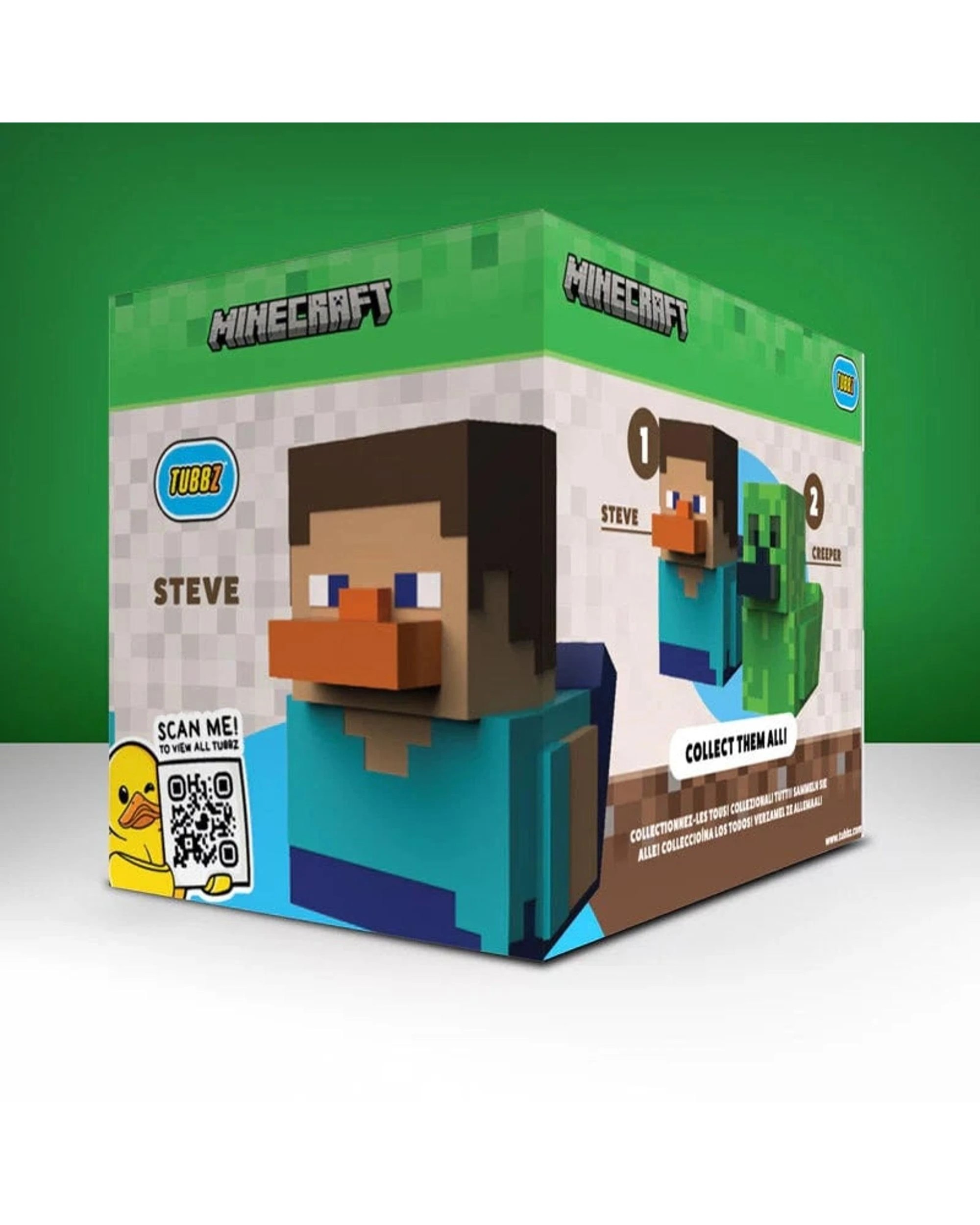 8 TUBBZ Minecraft Steve Boxed Edition Cosplaying Duck Figure, 8 of 8