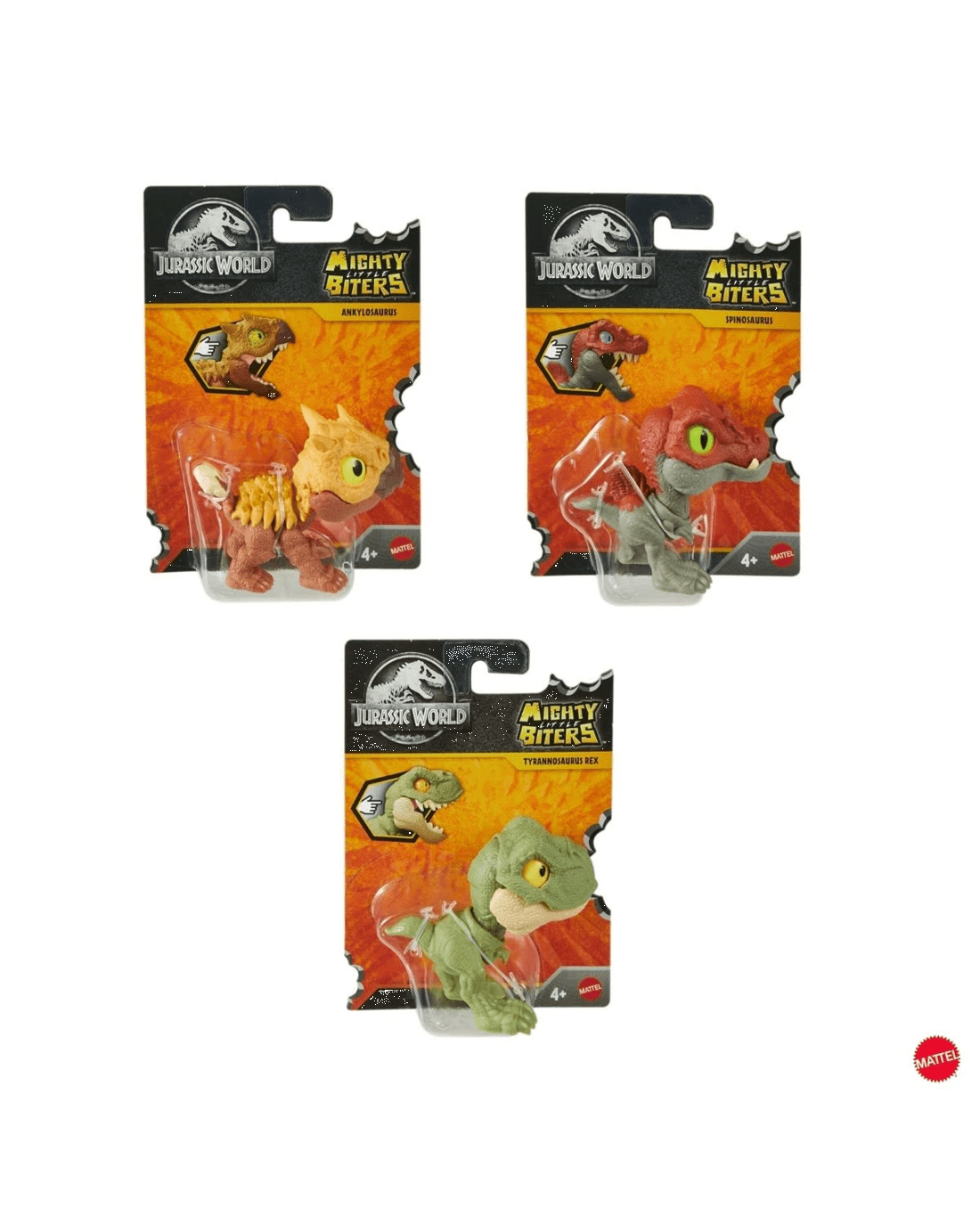 1 Jurassic World Mighty Little Biters Dinosaur Action Figure - Assorted, 1 of 7