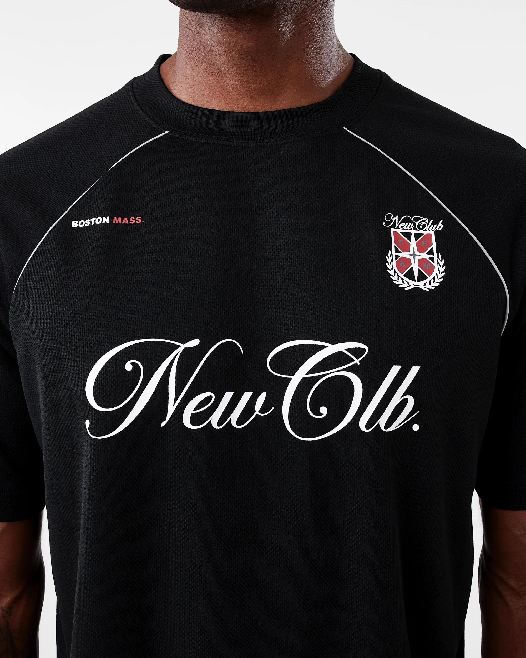 6 Mesh Raglan T-shirt Blk Club, 6 of 6