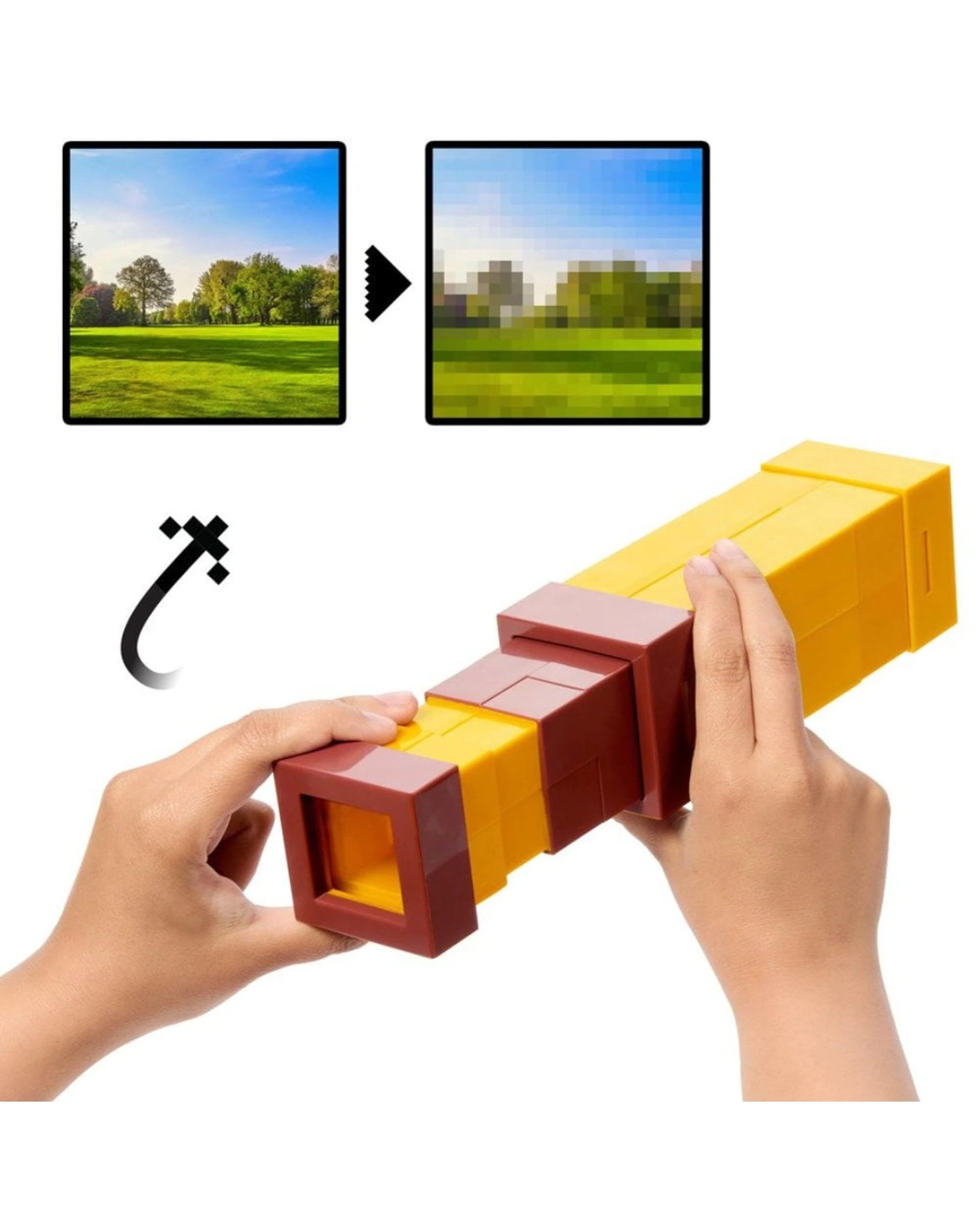 3 Minecraft Pixel Spyglass, 3 of 4