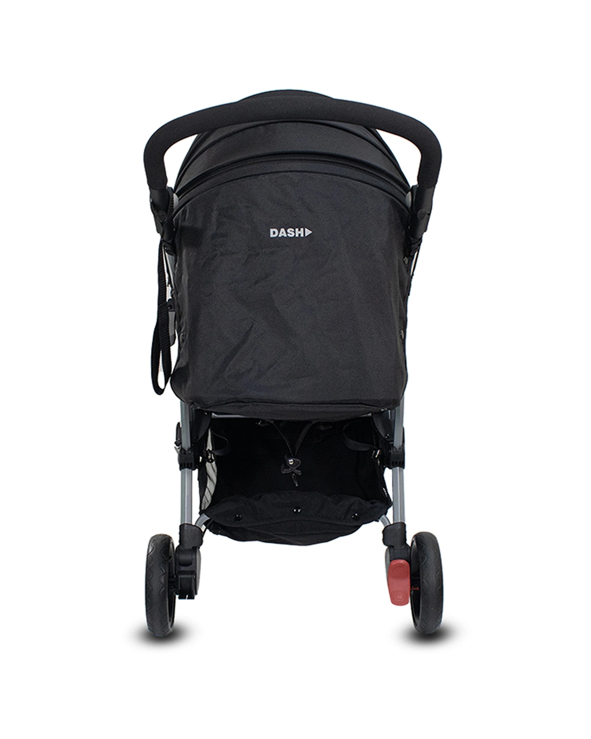 7 Vee Bee Dash Pram Foldable Reclining Baby Stroller With Tray Moon Shadow Colour
 - Black, 7 of 9