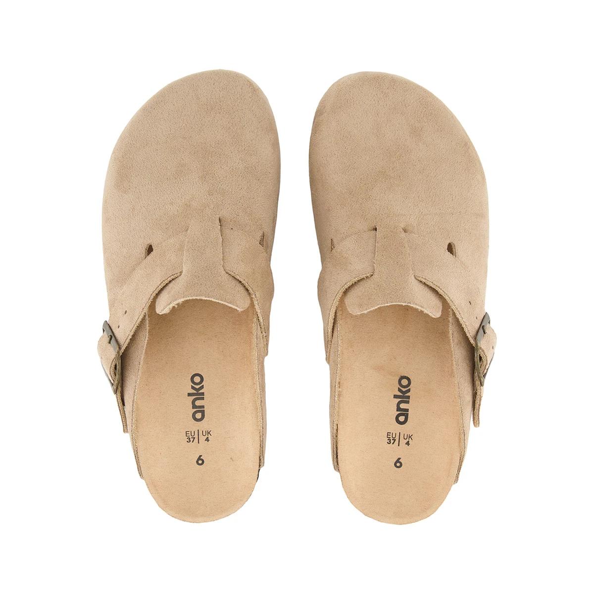 3 Round Toe Clogs Brown, 3 of 4