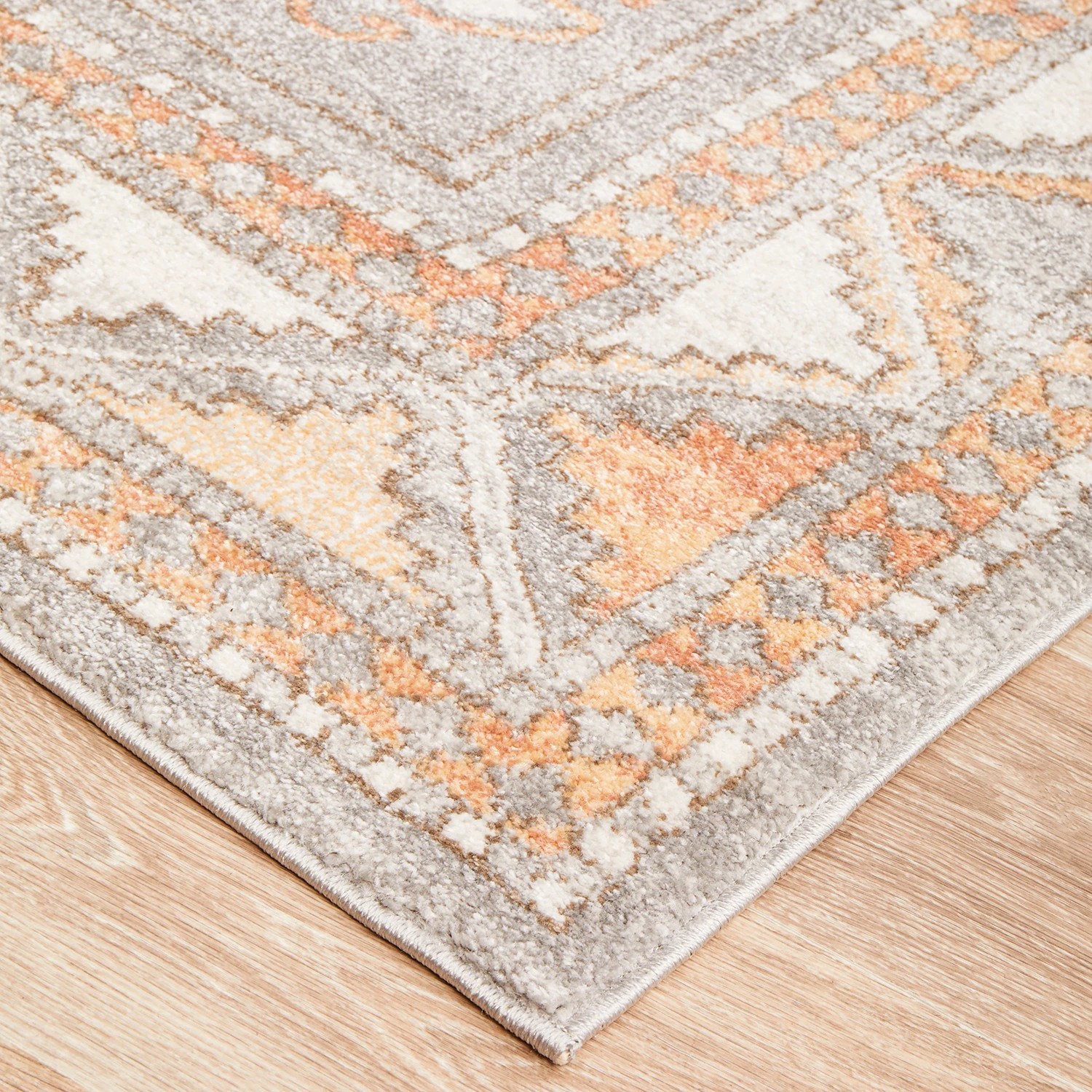 5 Common Ground Rugs Elite Caitlen 400x300cm - Extra Extra Large Power Loomed Pet Friendly Floor Rug - Silver, 5 of 9