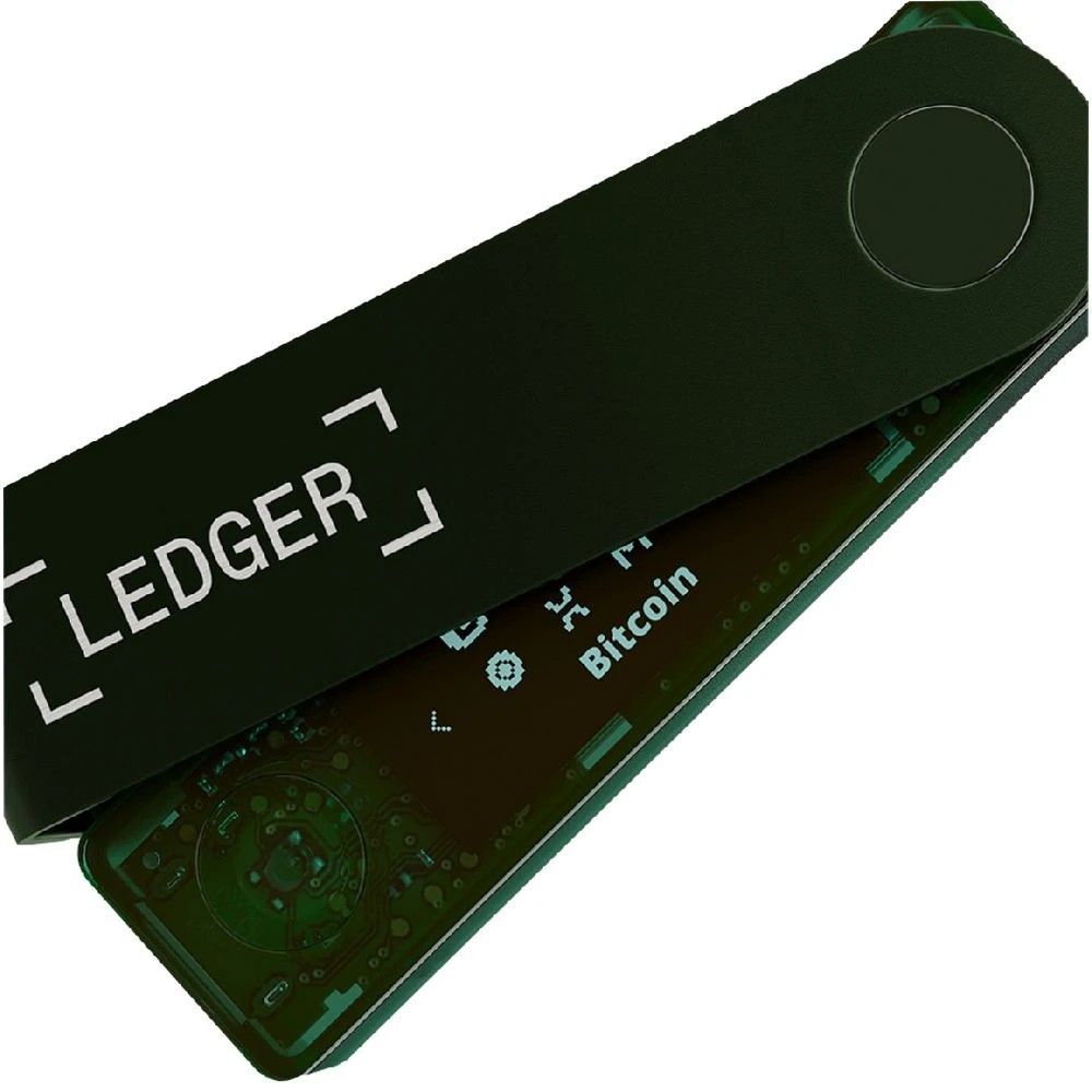 5 Ledger Nano X Crypto Wallet Emerald Green, 5 of 5