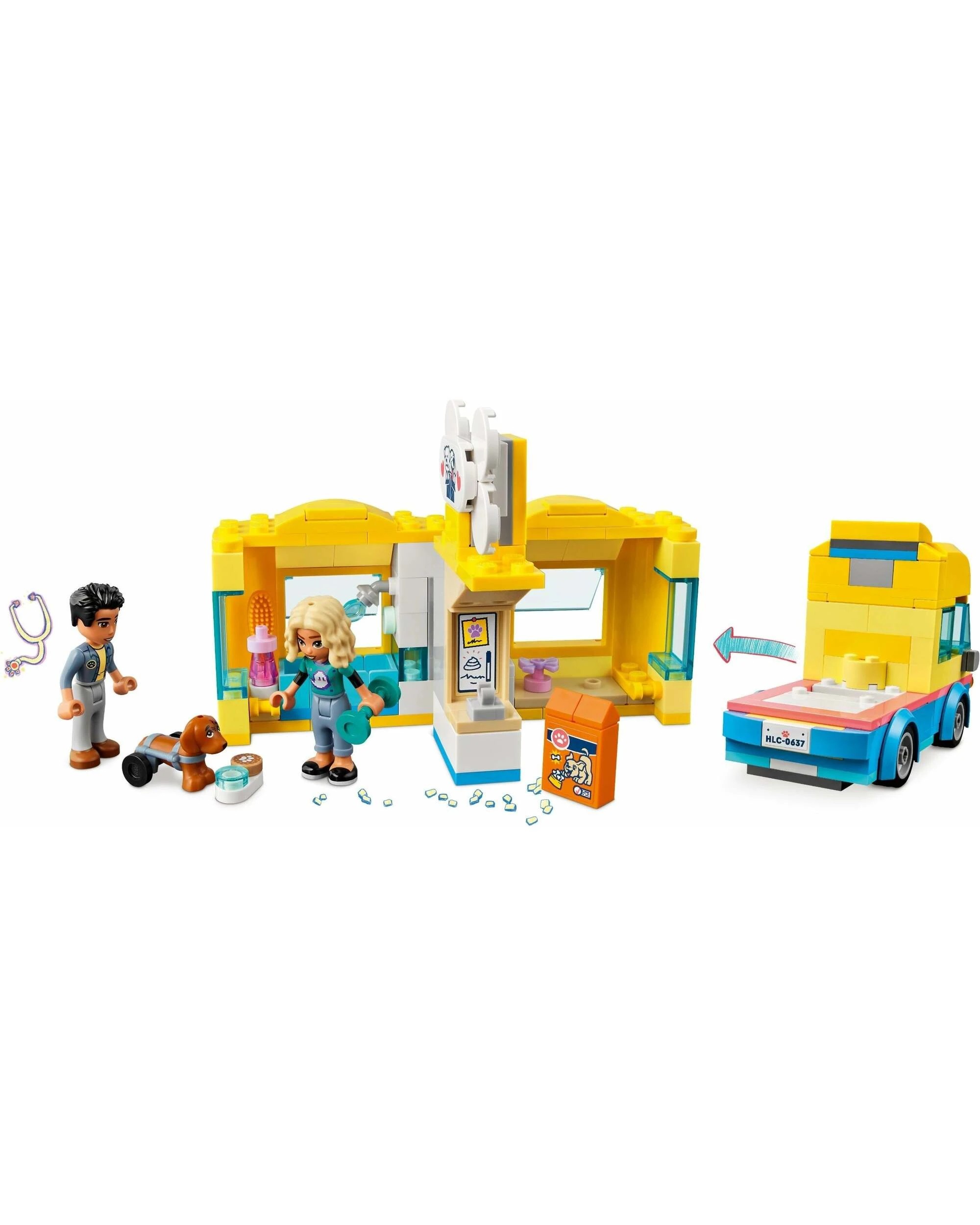 2 LEGO Friends Series 41741 Dog Rescue Van, 2 of 5