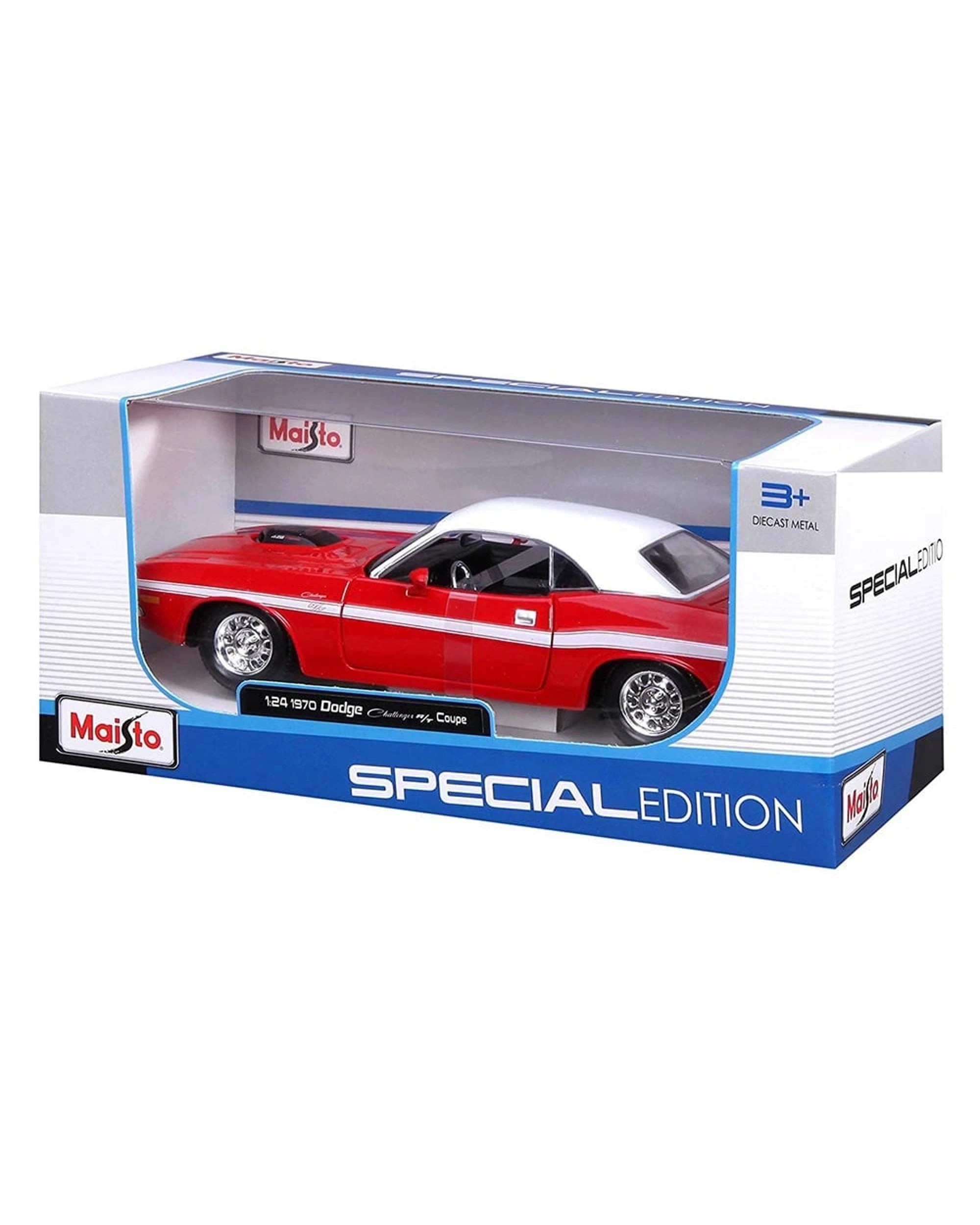 1 Maisto 1970 Dodge Challenger R/T Coupe 1:24 Scale Model Car, 1 of 1