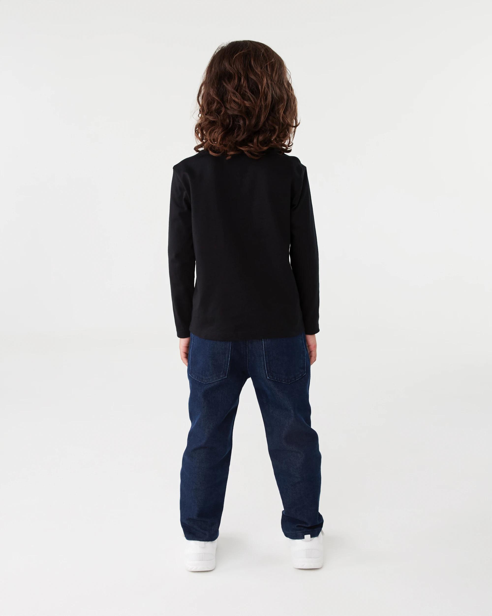 7 Long Sleeve Print T-shirt Blk Dino, 7 of 7