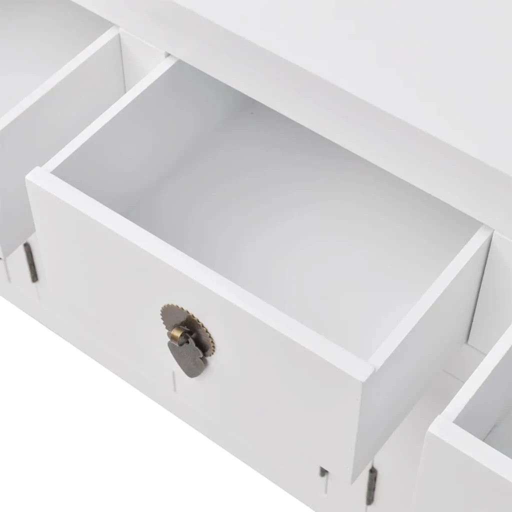 4 Vidaxl Wooden Sideboard - White, 4 of 10