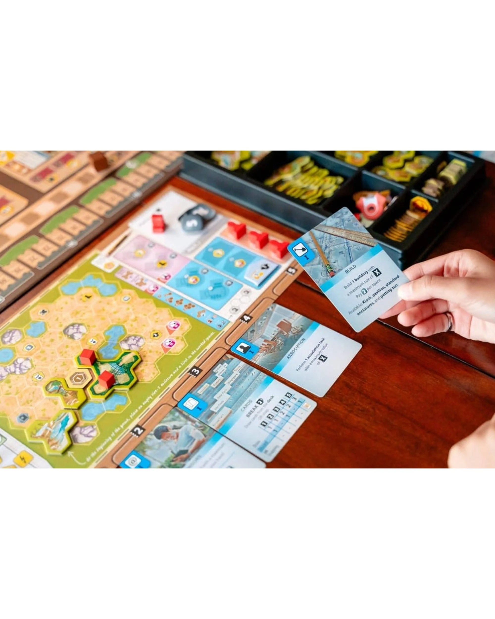 3 Ark Nova Zoo Map Pack 2 Board Game Expansion, 3 of 4