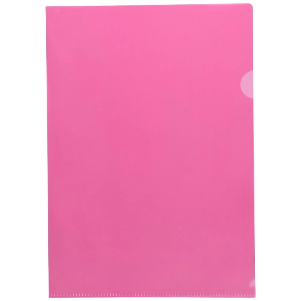 1 J.Burrows Recycled Letter File Single A4 Pink, 1 of 2