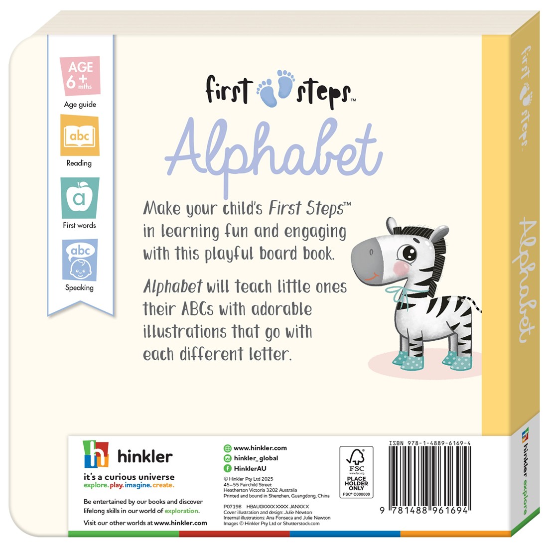 2 First Steps Alphabet - Board Book, 2 of 5