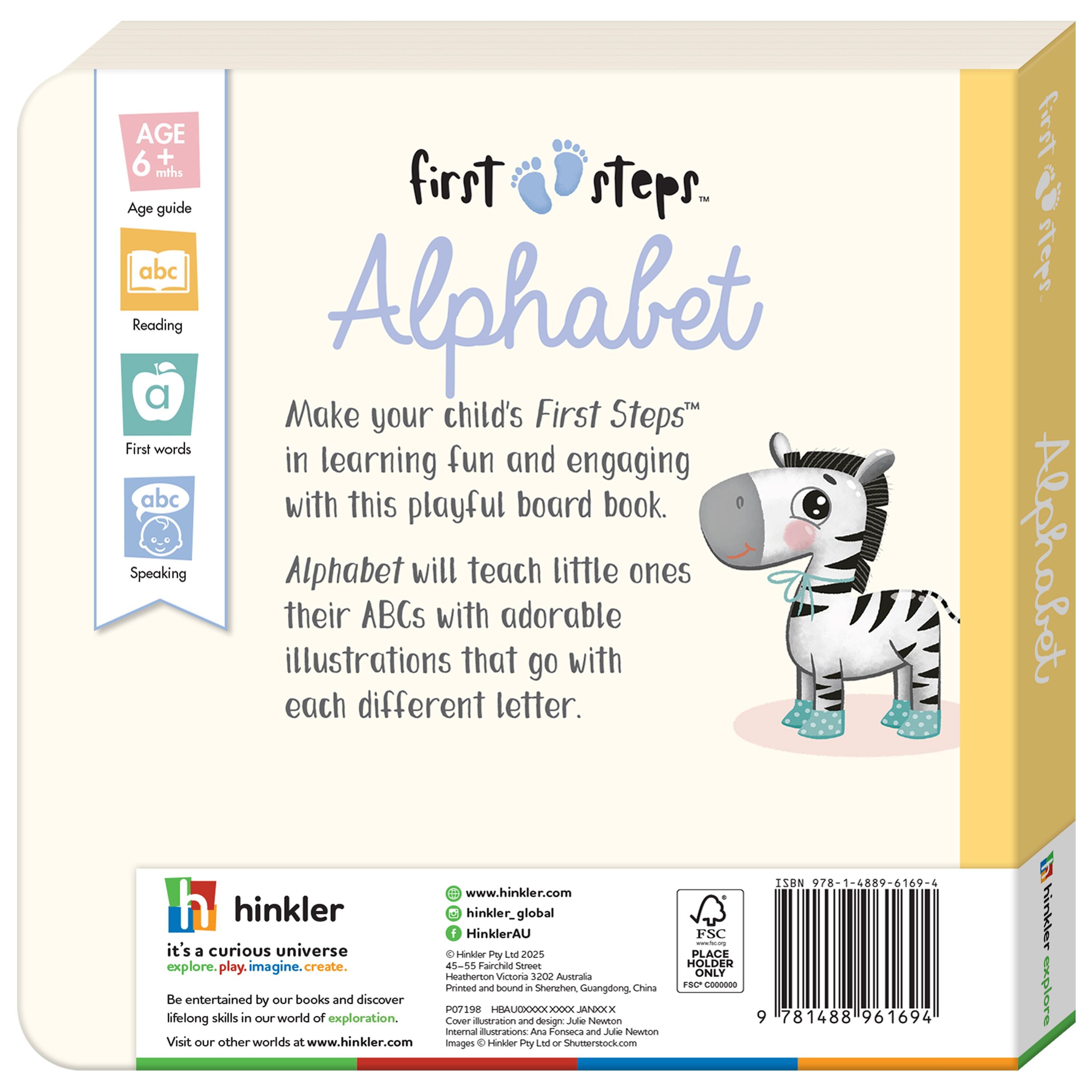 2 First Steps Alphabet - Board Book, 2 of 5