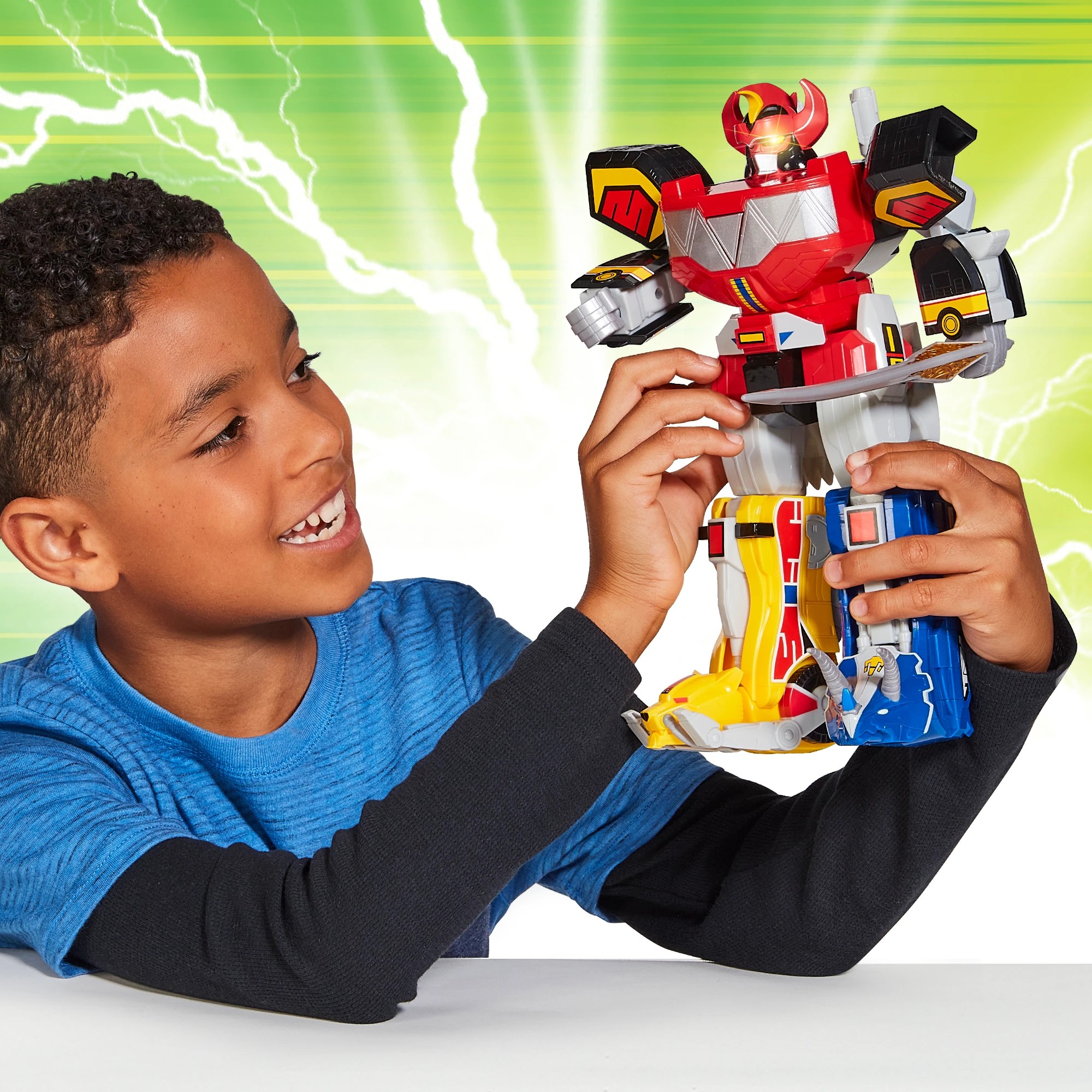 5 Mighty Morphin Power Rangers Re-Ignition Ultimate Megazord with Mega Power Sword Action Figure, 5 of 5