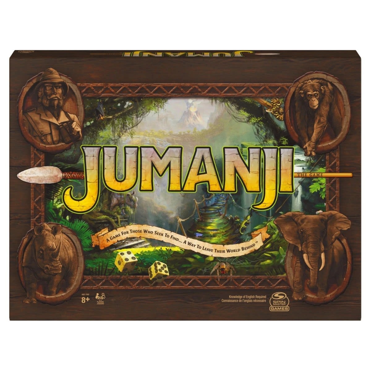 1 Jumanji Cardboard Refresh Game, 1 of 7