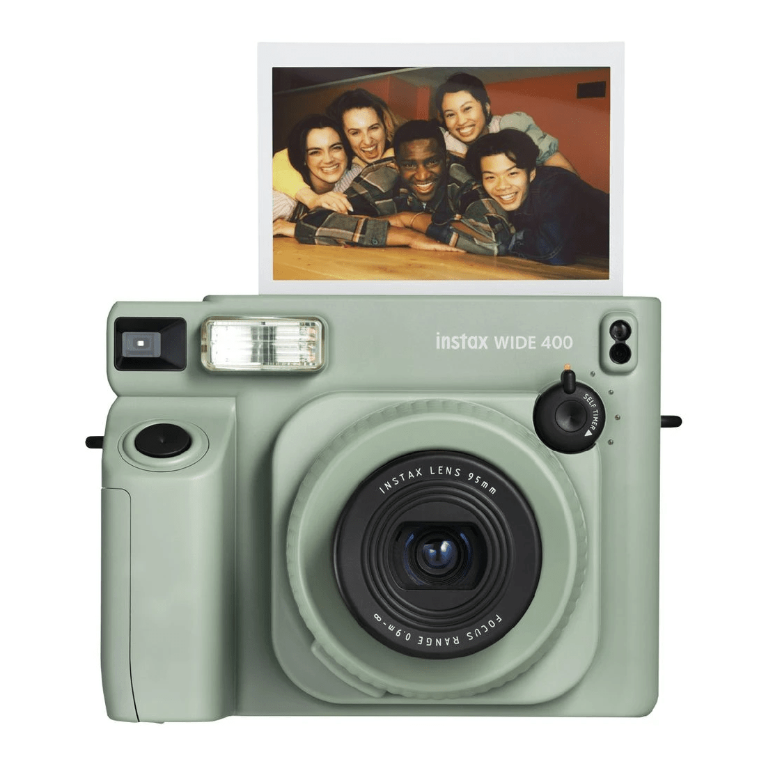 3 FujiFilm INSTAX WIDE 400 Instant Camera Green, 3 of 10