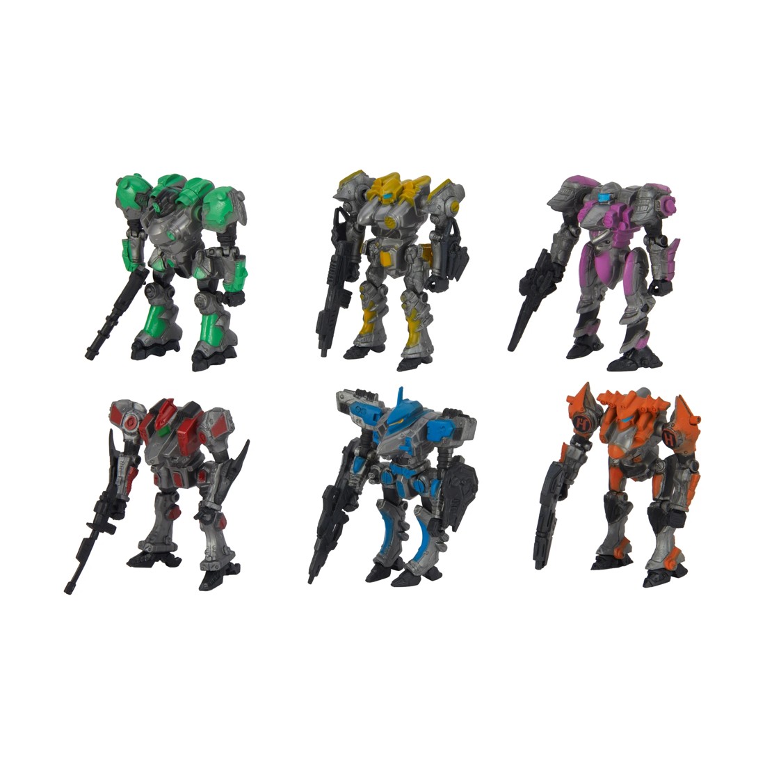3 3 Pack Mech Warriors Action Figures - Assorted, 3 of 8