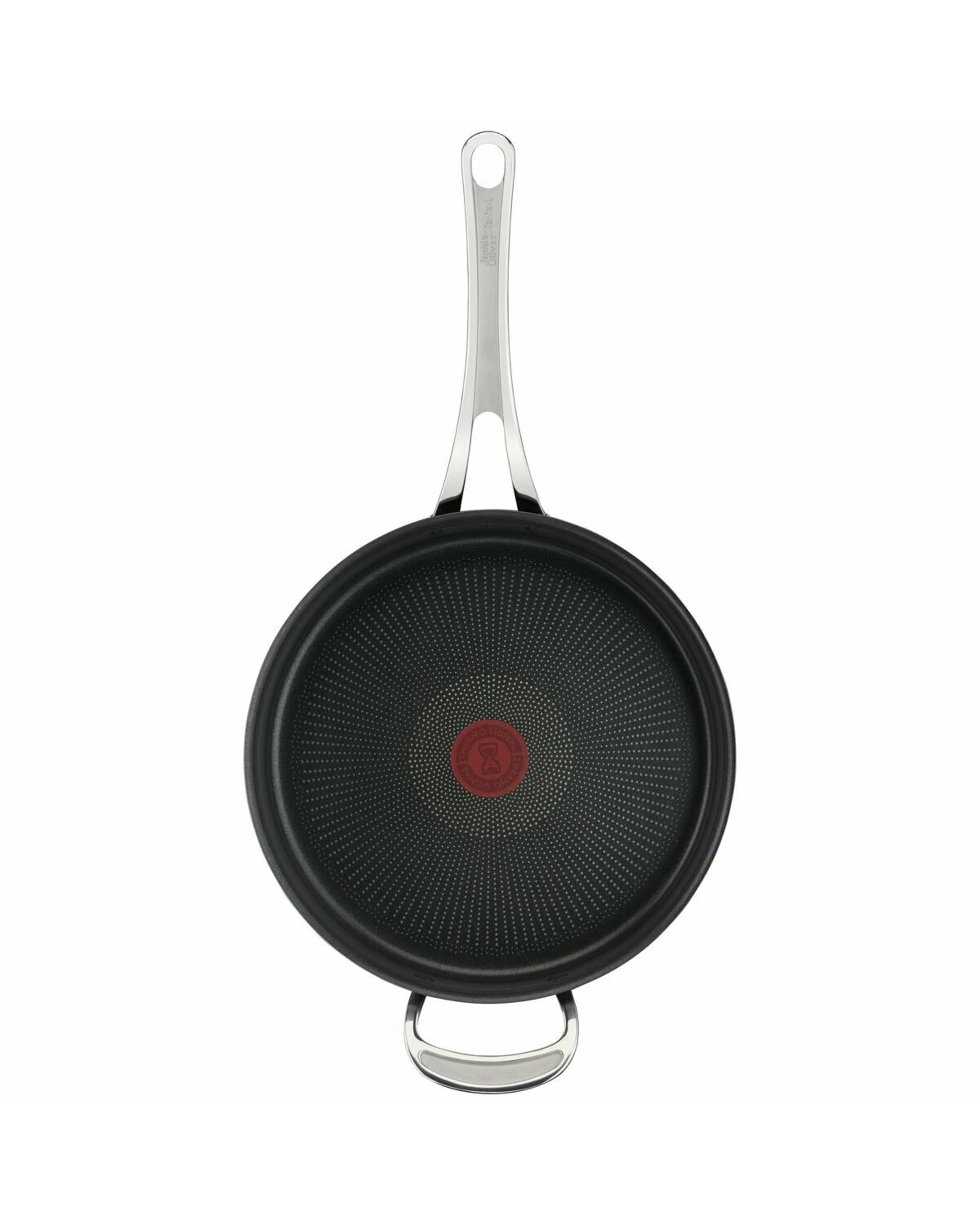5 Tefal 26cm Jamie Oliver Cook's Classics Induction Hard Anodised Saute Pan with Lid, 5 of 5