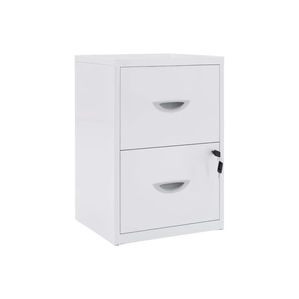 1 Soho 2 Drawer Filing Cabinet White Cabinets Filing Drawer Cabinets, 1 of 4