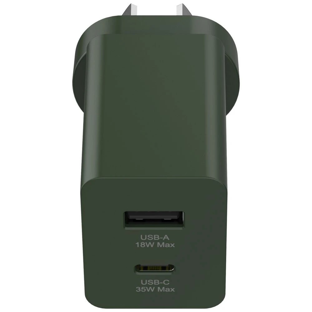 2 Otto USB-A and USB-C GAN Wall Charger Green, 2 of 8