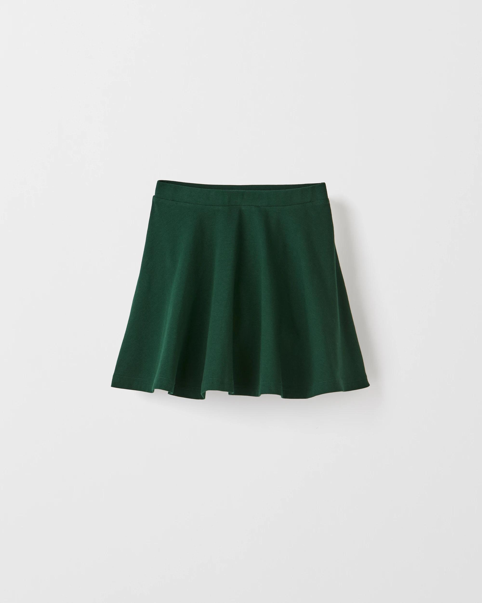 2 Target Australian Cotton Knit Skort 2 Pack BOTTLE GREEN, 2 of 3