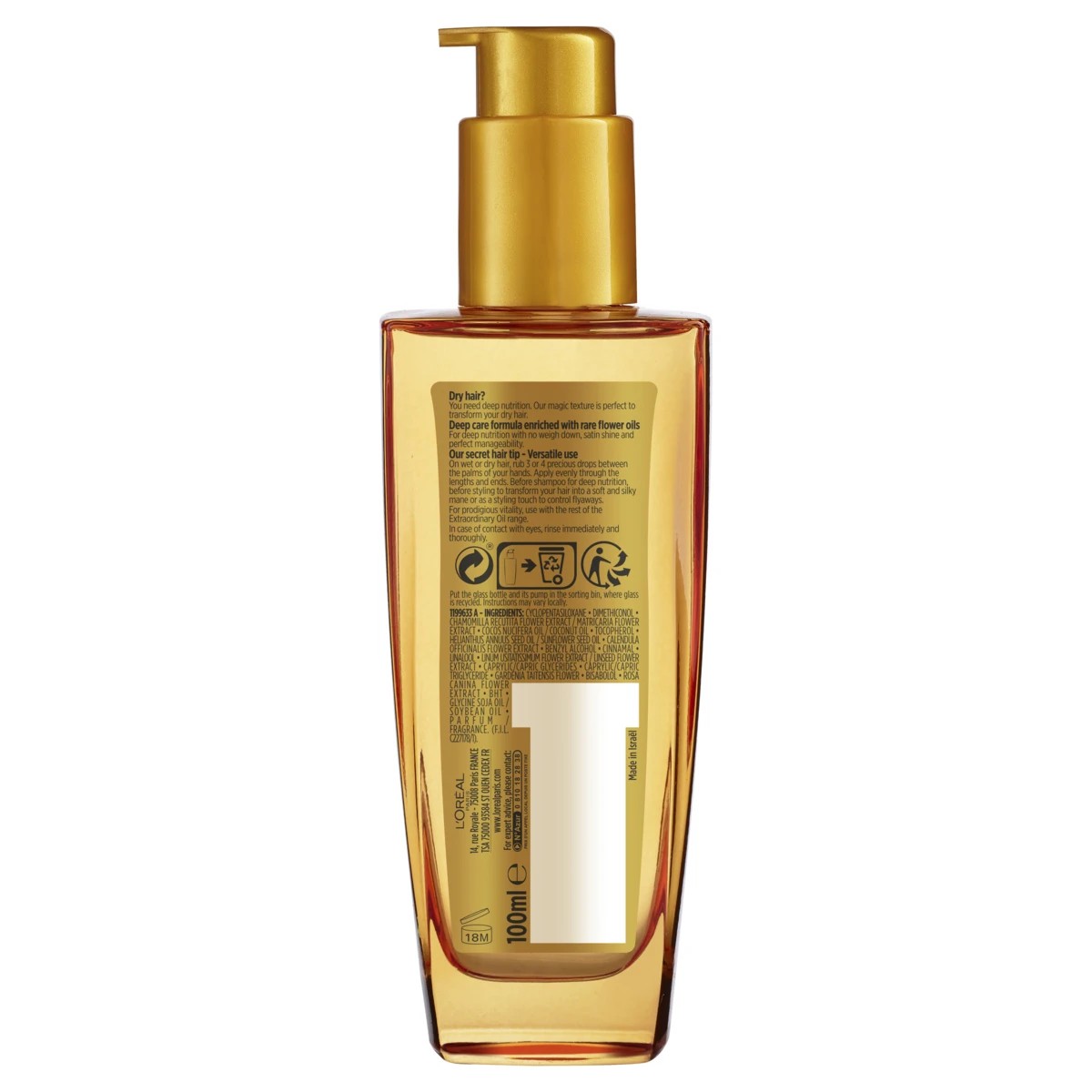 6 L'Oreal Paris Elvive Extraordinary Oil Treatment 100ml, 6 of 7
