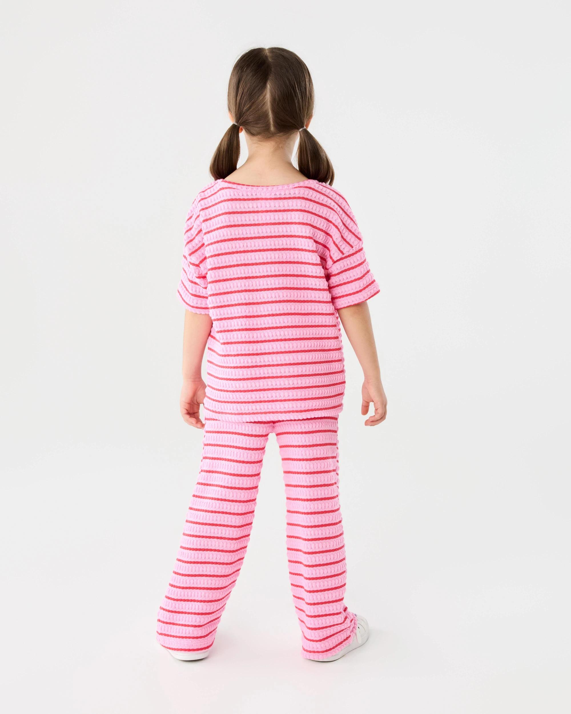 2 Oversized T-shirt and Pants Set Mlti Strps, 2 of 6