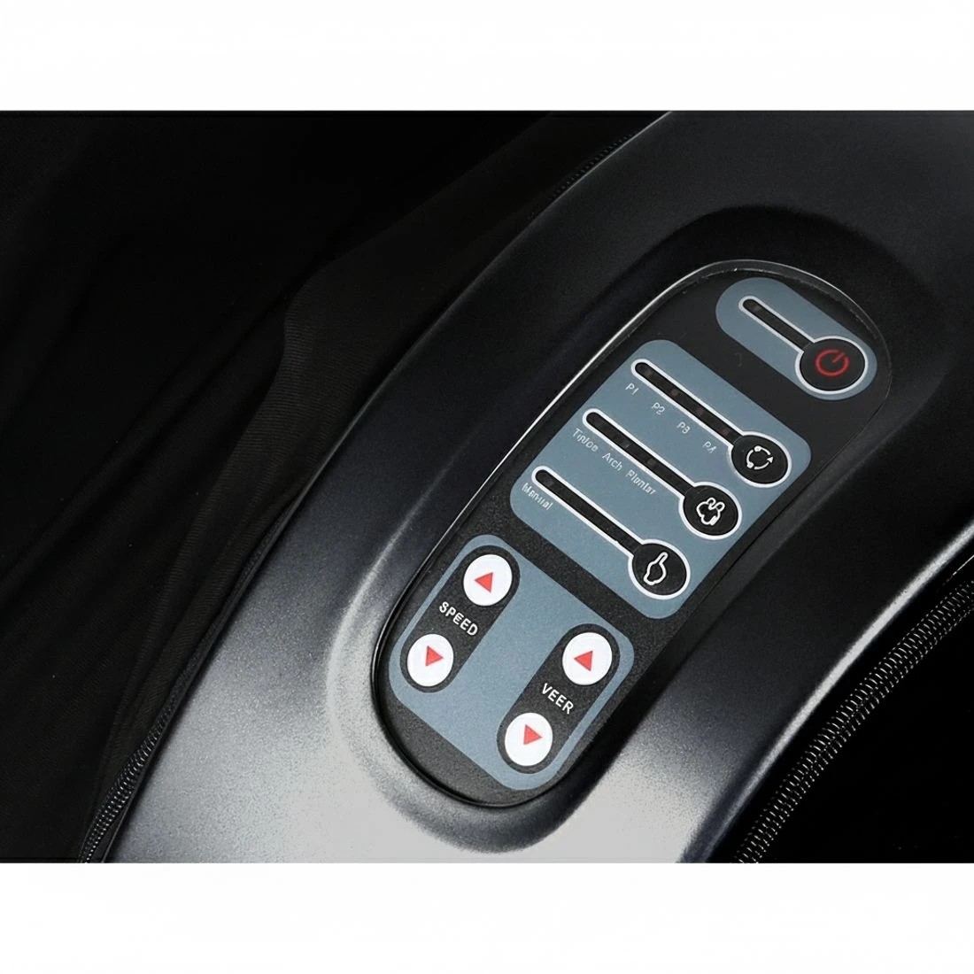 4 Livemor Foot Massager Shiatsu Massagers Electric Roller Kneading Leg - Black, 4 of 7