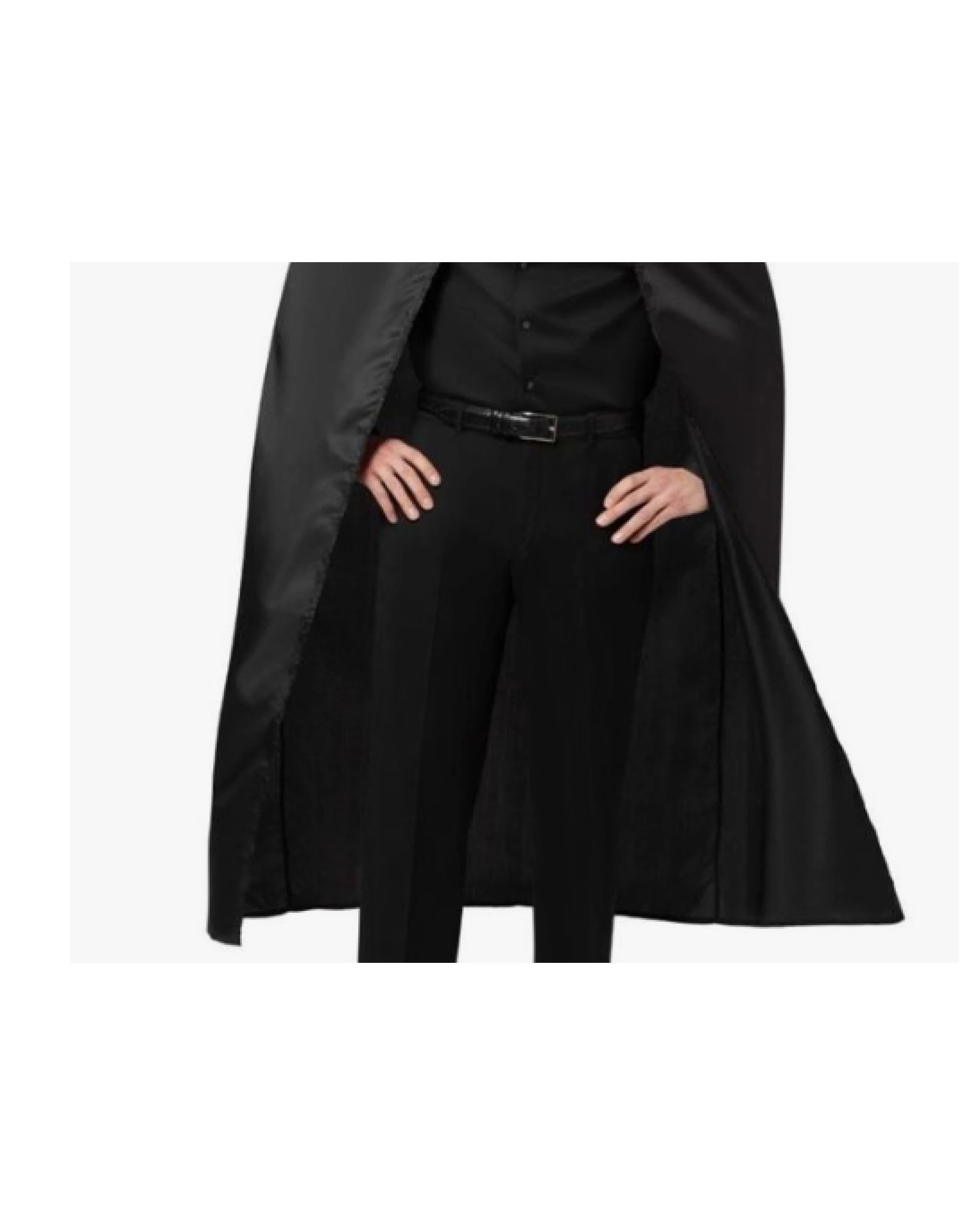 2 BR Costumes Adult Cape Costume for Halloween - Versatile Cloak for Bandit, Vampire, Witch, or Wizard, 2 of 2