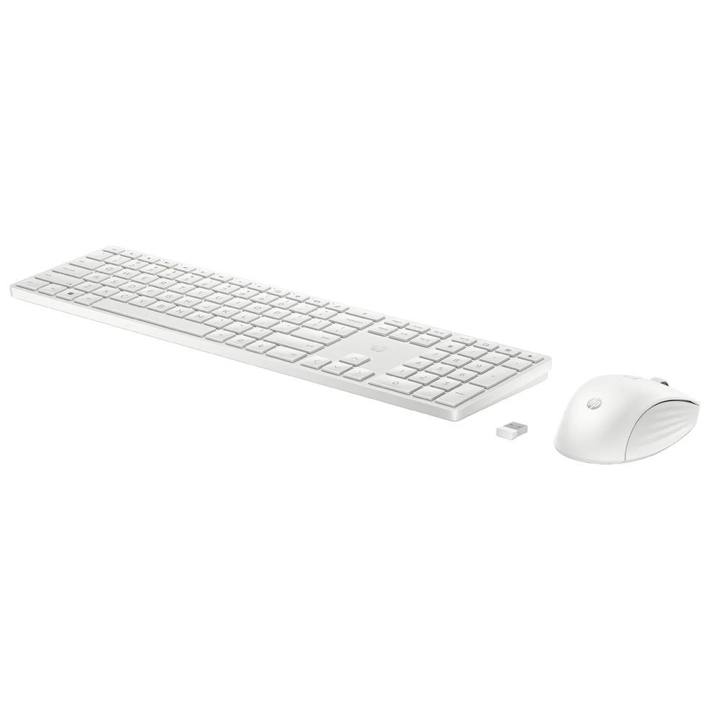 2 HP 650 Wireless Keyboard and Mouse Combo White, 2 of 10