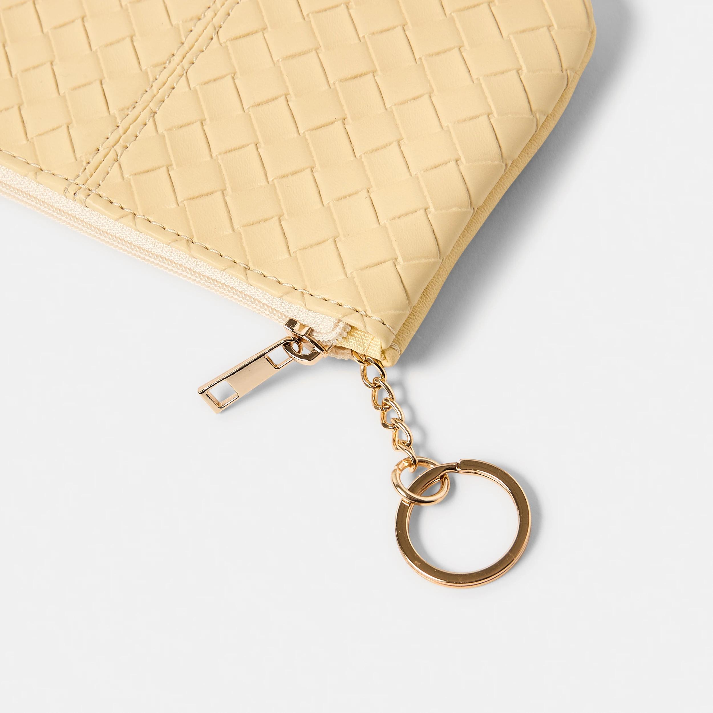 3 Weave Coin Purse Lem Cream, 3 of 3