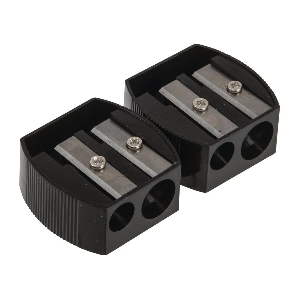 3 Keji 2 Hole Plastic Sharpener 2 Pack, 3 of 3