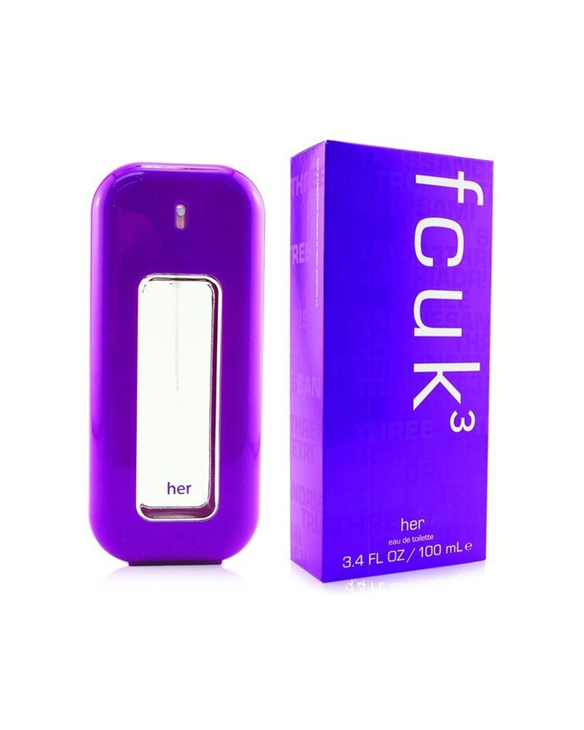 1 French Connection 3 Her Eau de Toilette 100ml, 1 of 1